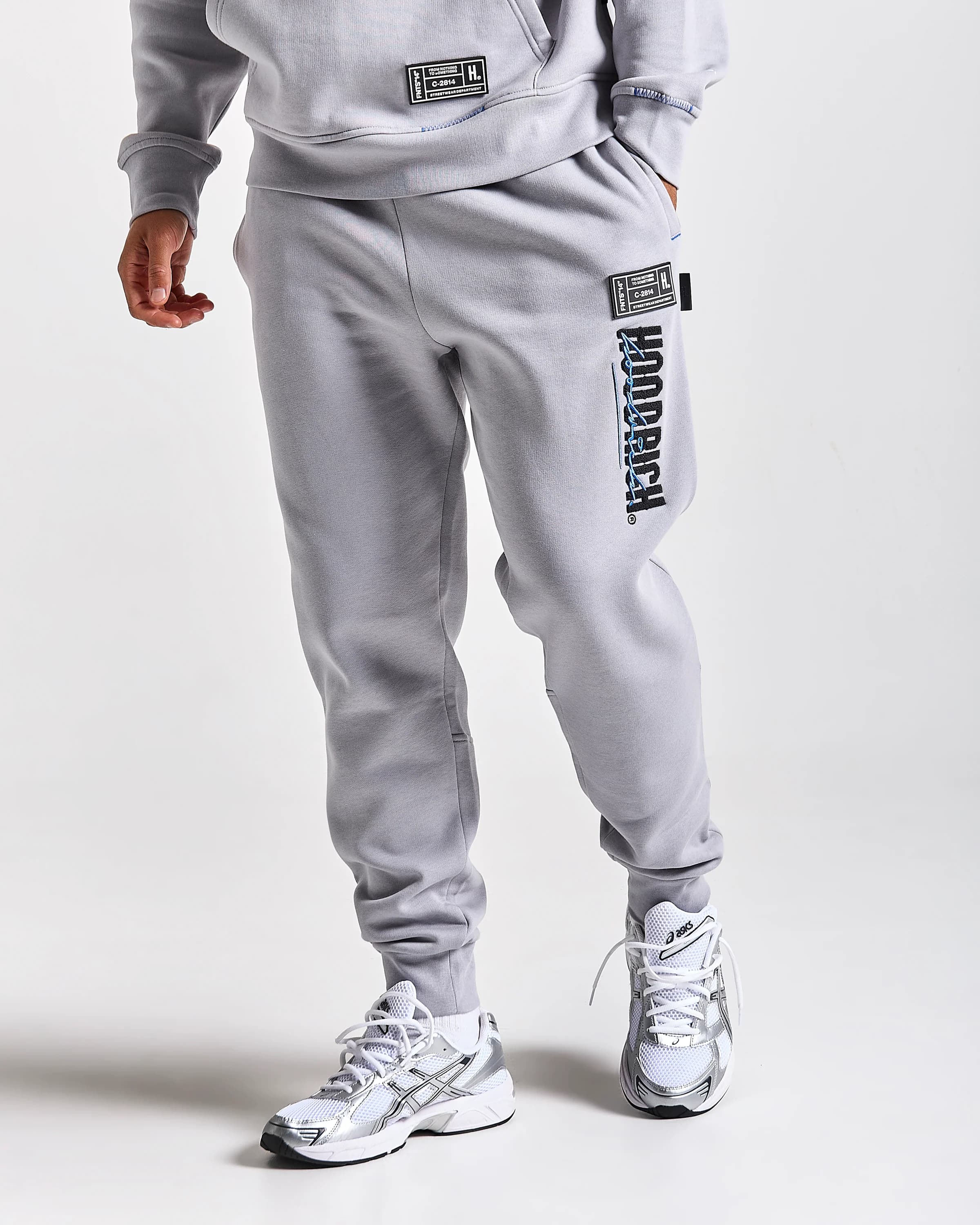 Blend Jogger - Grey/Black/Blue 6