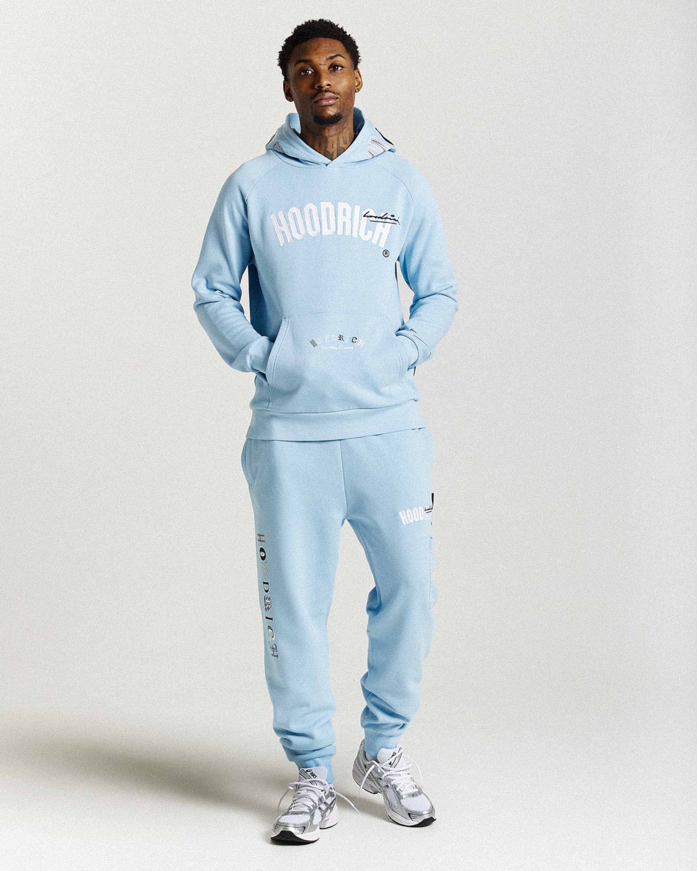 Heat Hoodie - Blue/White 9