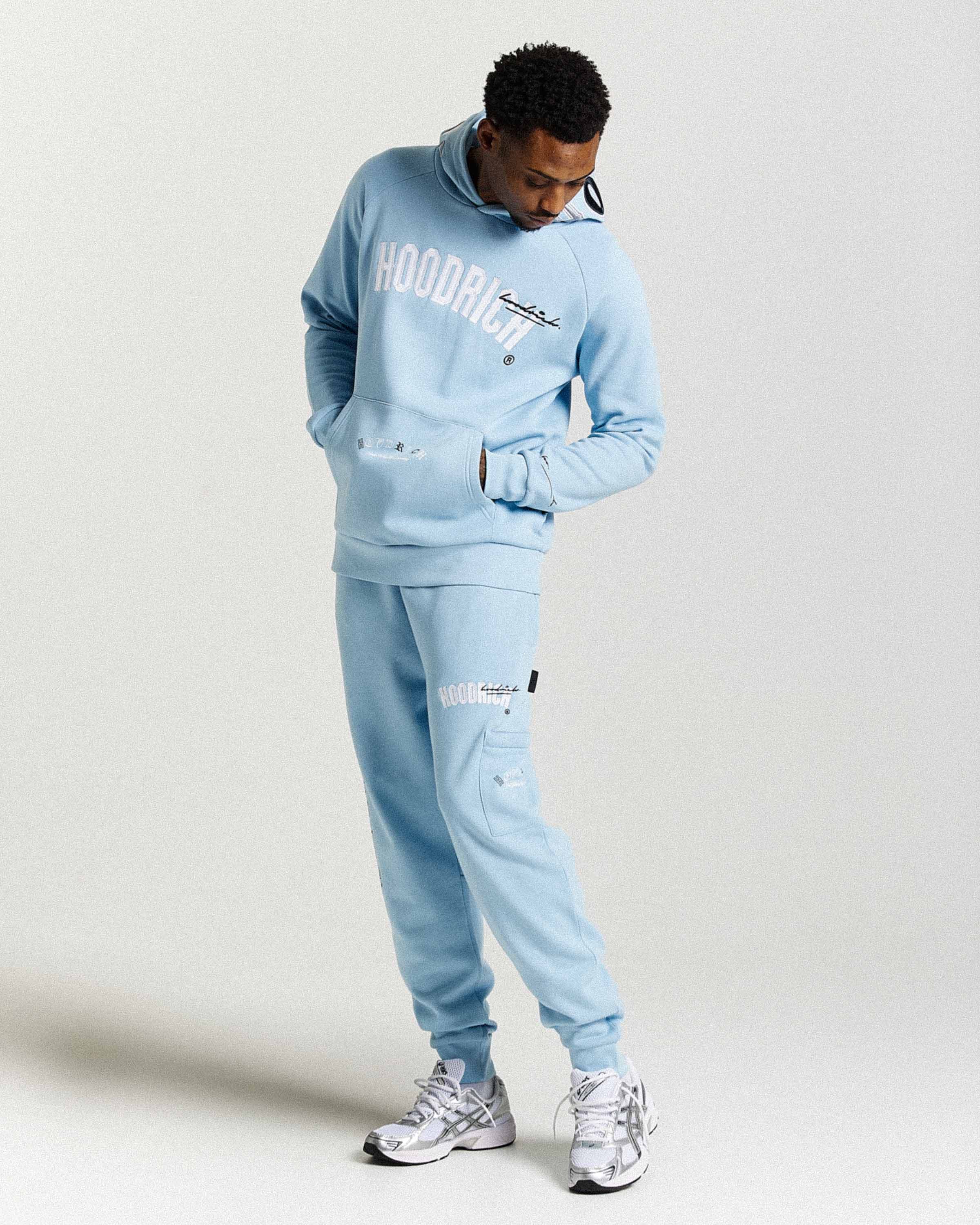 Heat Hoodie - Blue/White 12