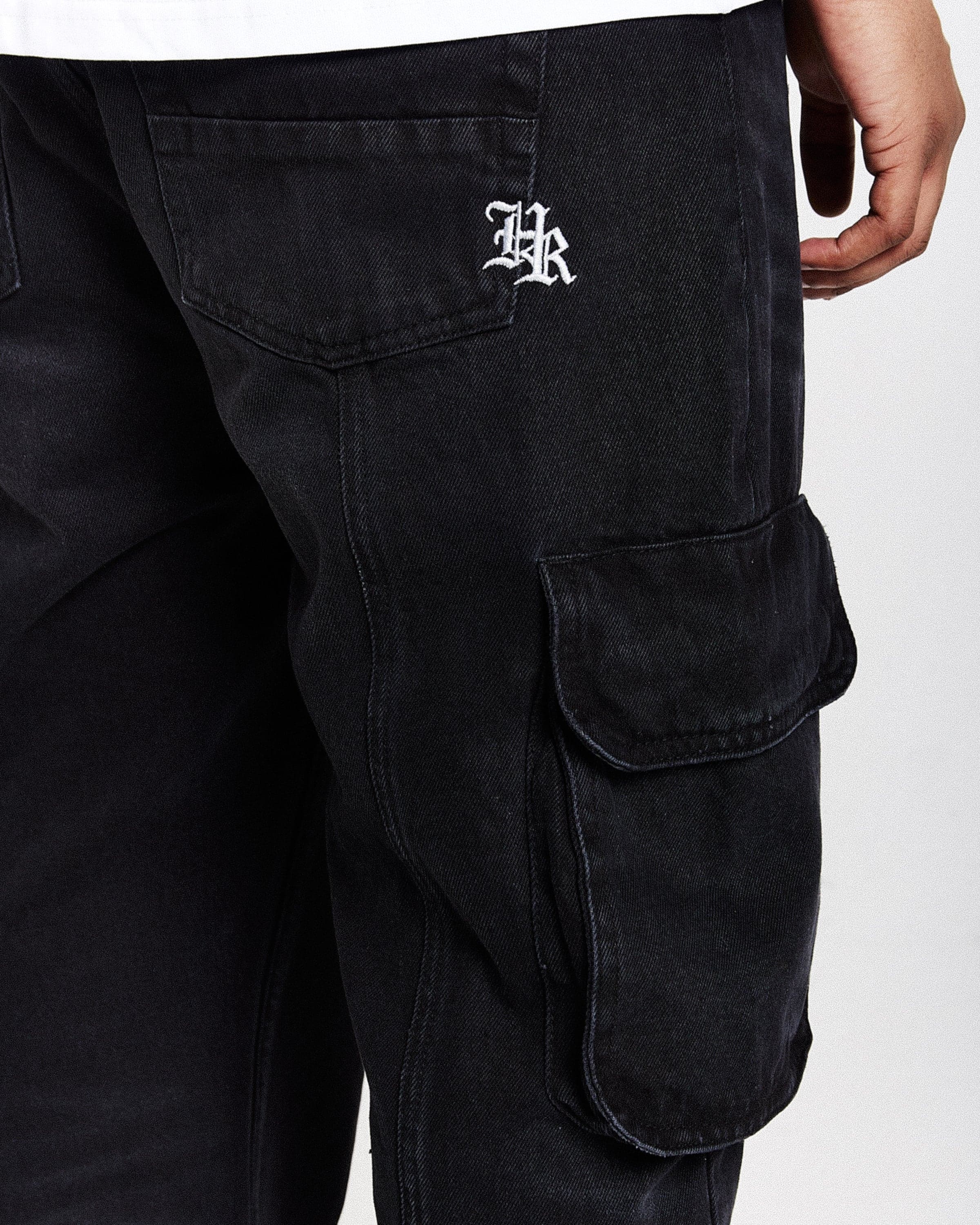 Spectral Denim Jeans - Washed Black 7