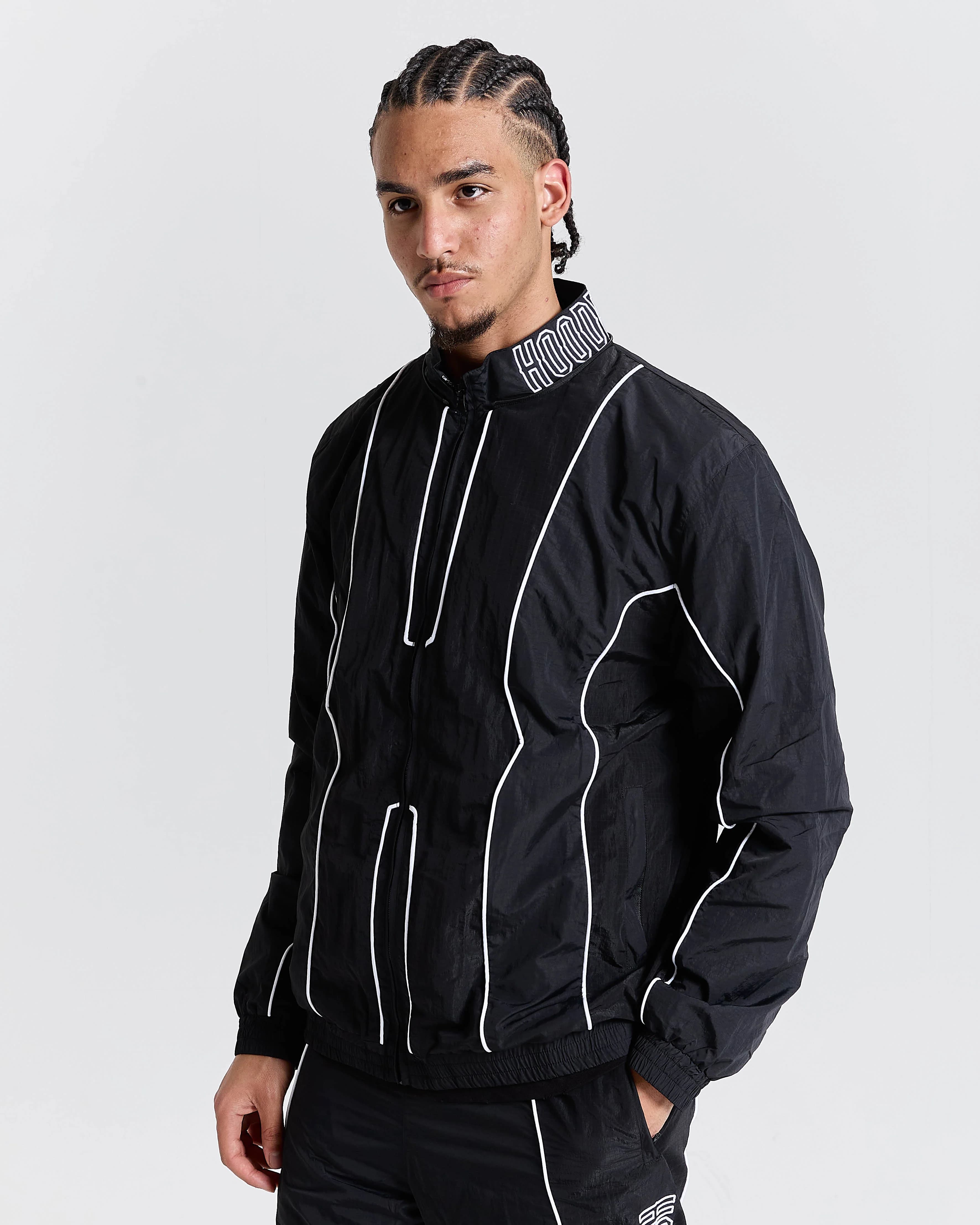 Chaser H Panel Windbreaker - Black 3