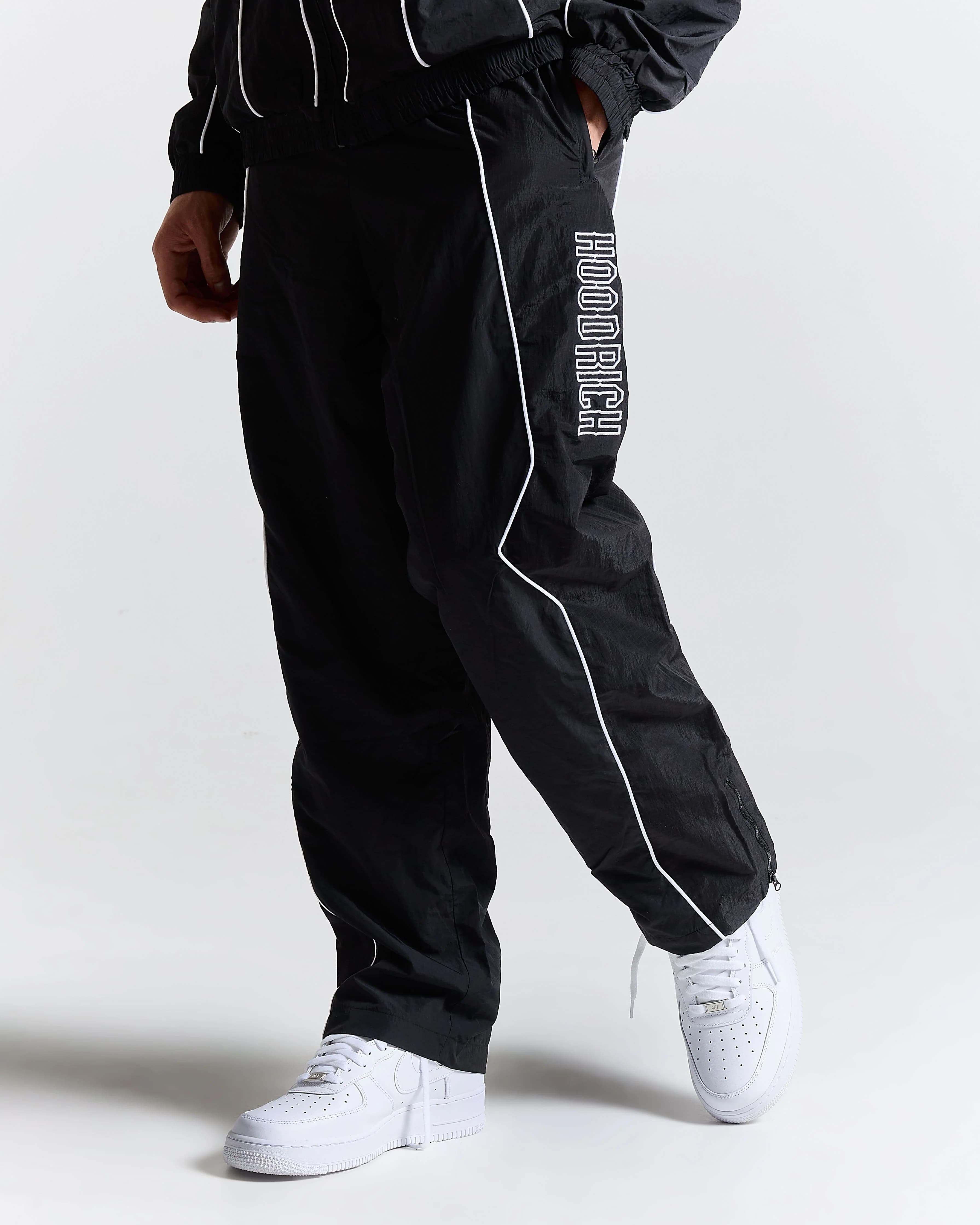 Chaser H Panel Track Pants - Black 18