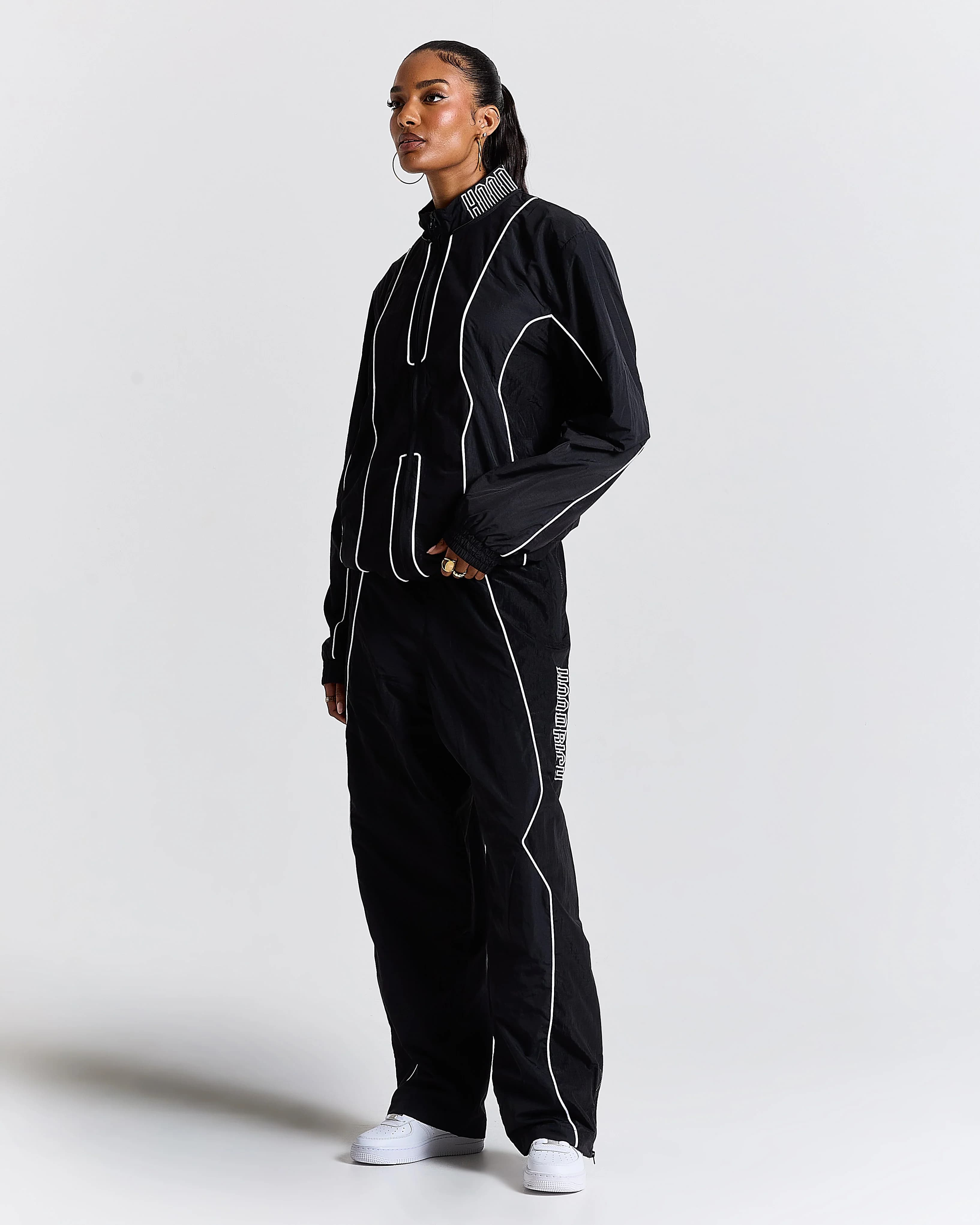 Chaser H Panel Track Pants - Black 20