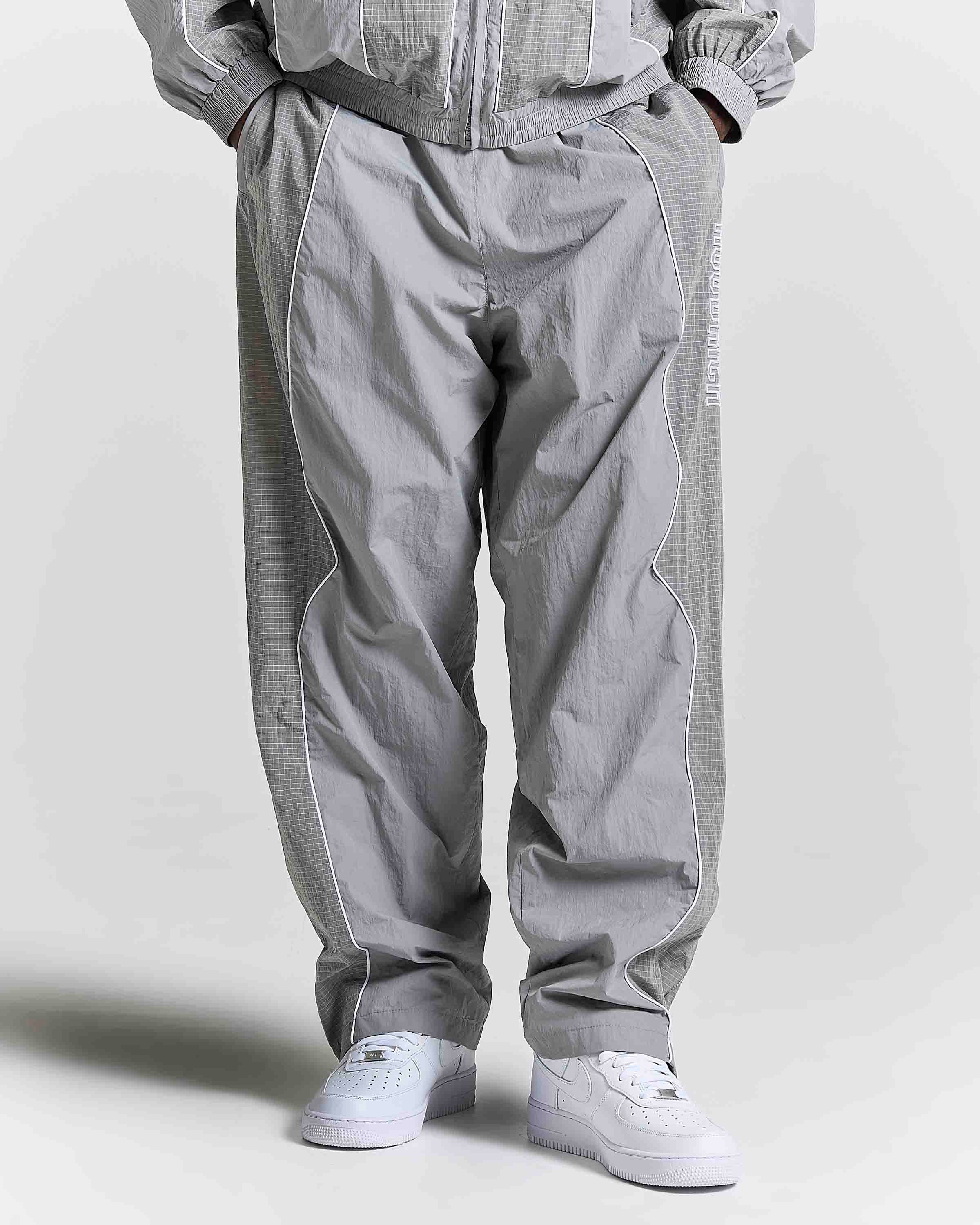 Chaser H Panel Track Pants - Grey 2