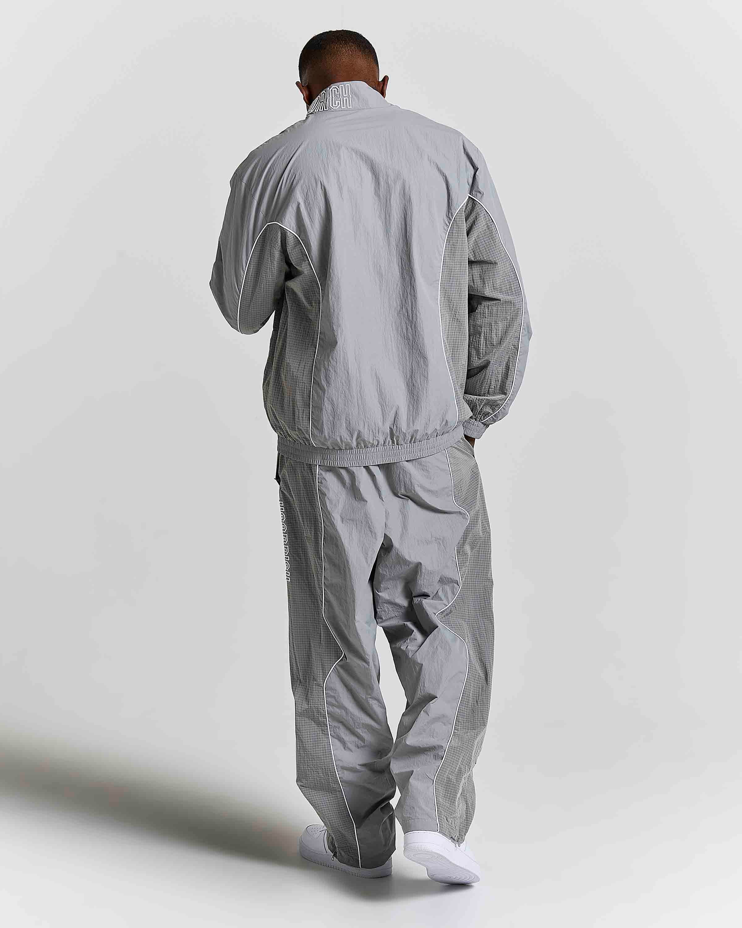 Chaser H Panel Track Pants - Grey 6