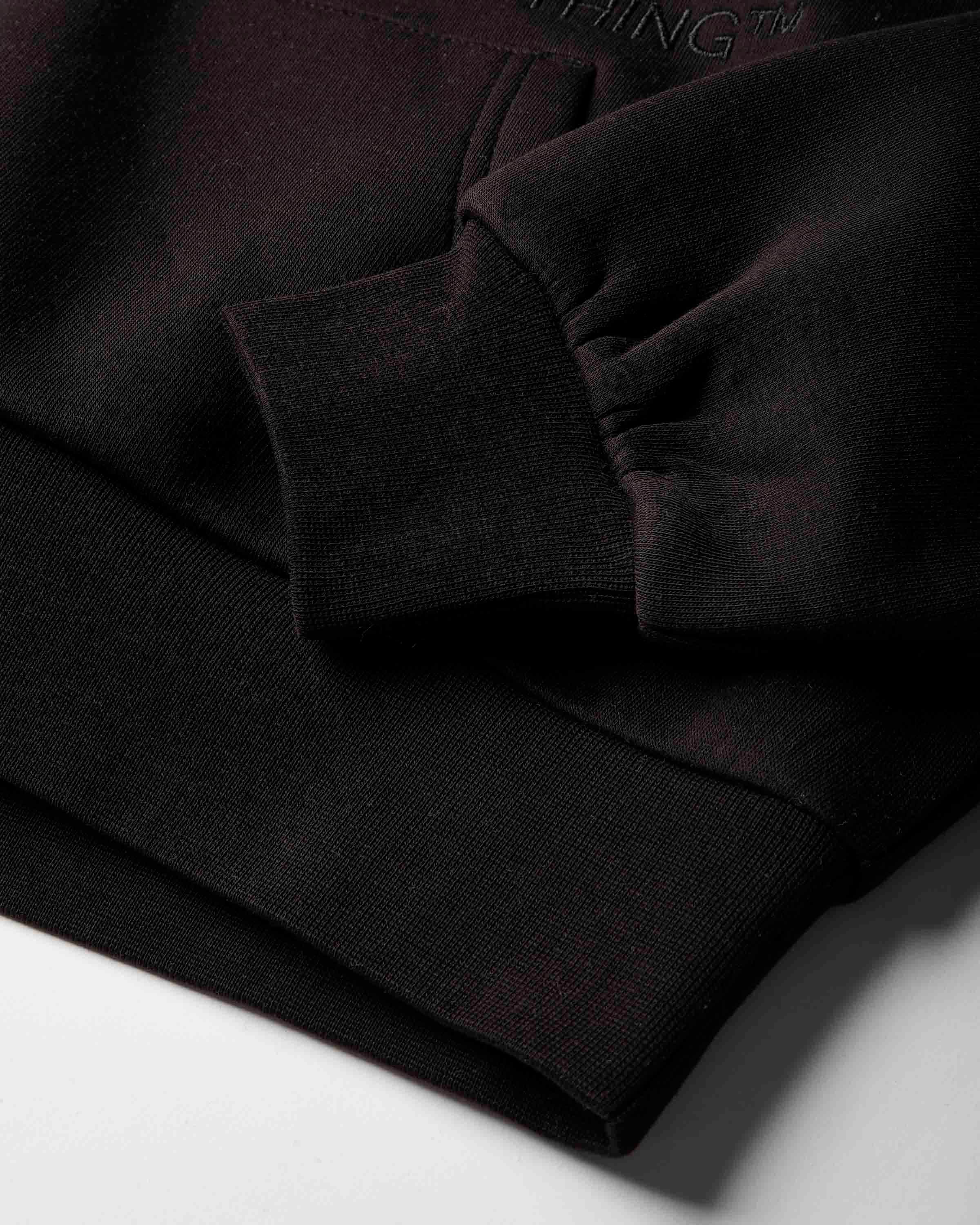 Women's Aegis Cropped Hoodie - Black 5