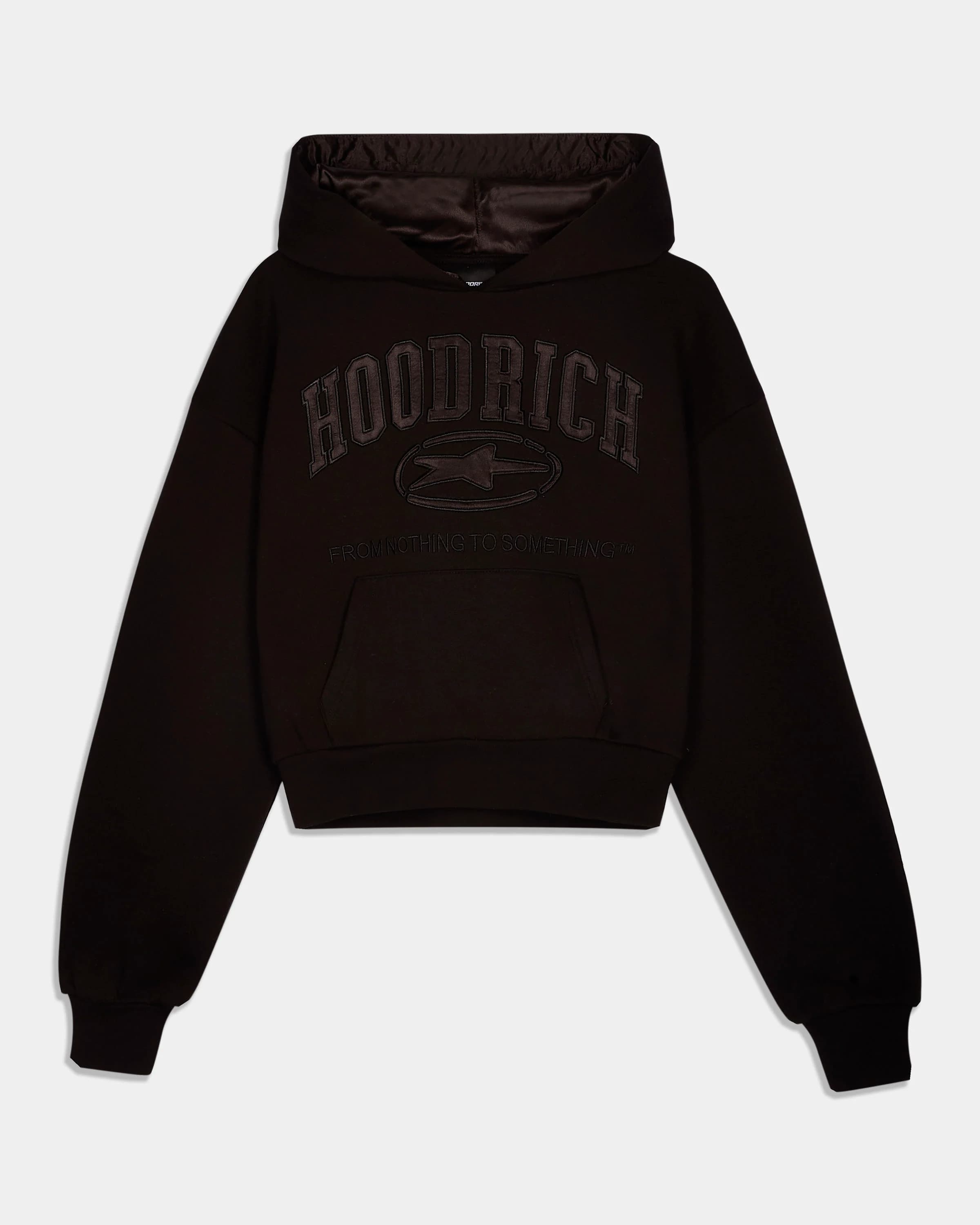 Women's Aegis Cropped Hoodie - Black 10