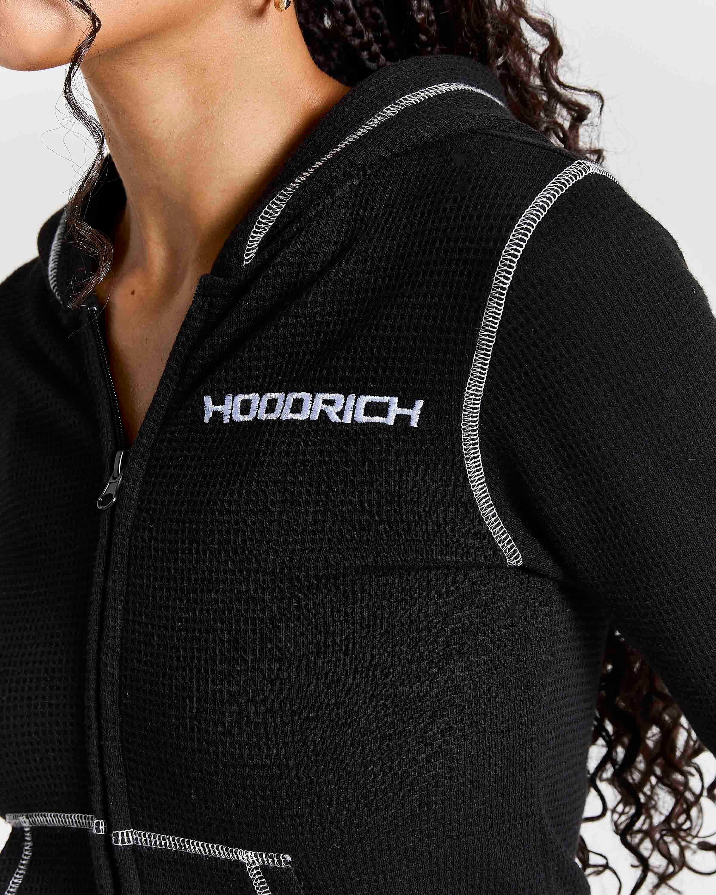 Formation Slim Fit Track Top - Black 4