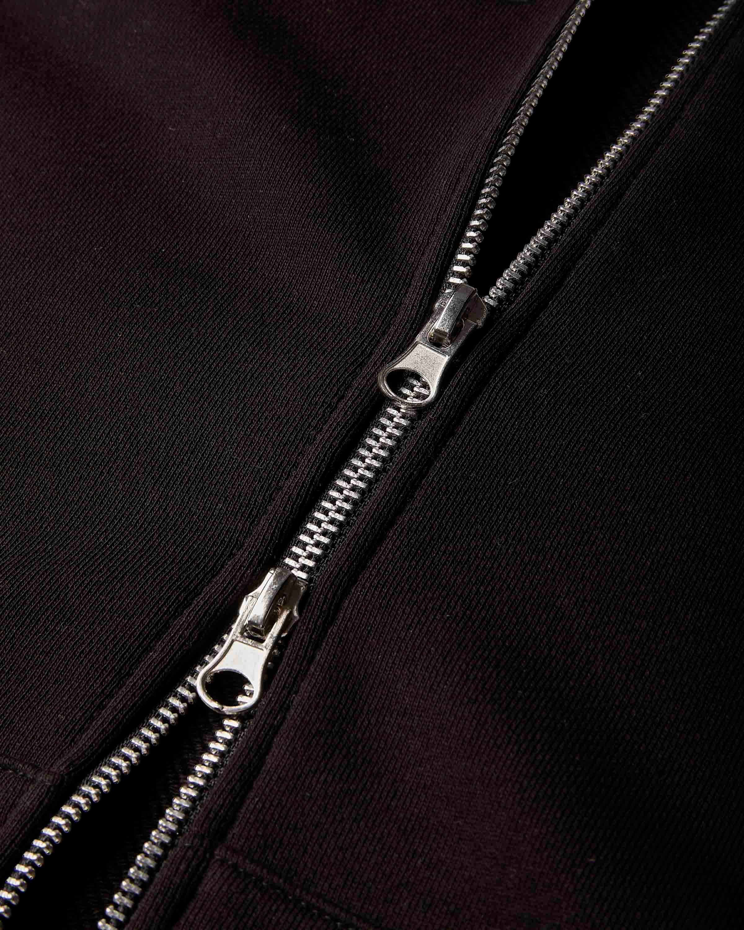 Shade Zip Through Hoodie - Black Camo 6