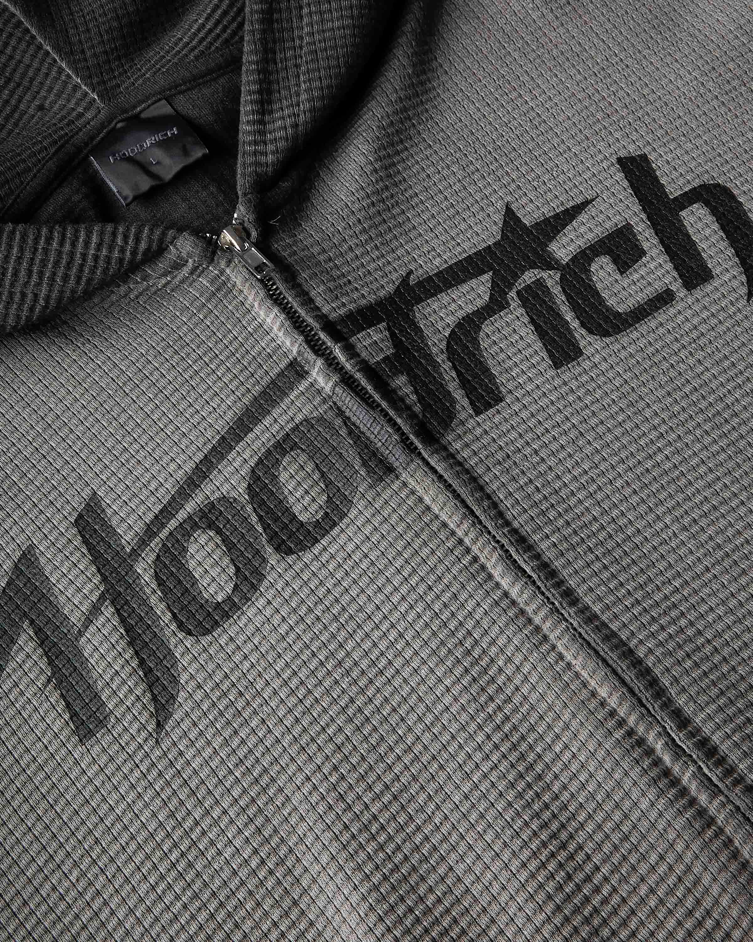Fuel Zip Through Hoodie - Grey/Black 15