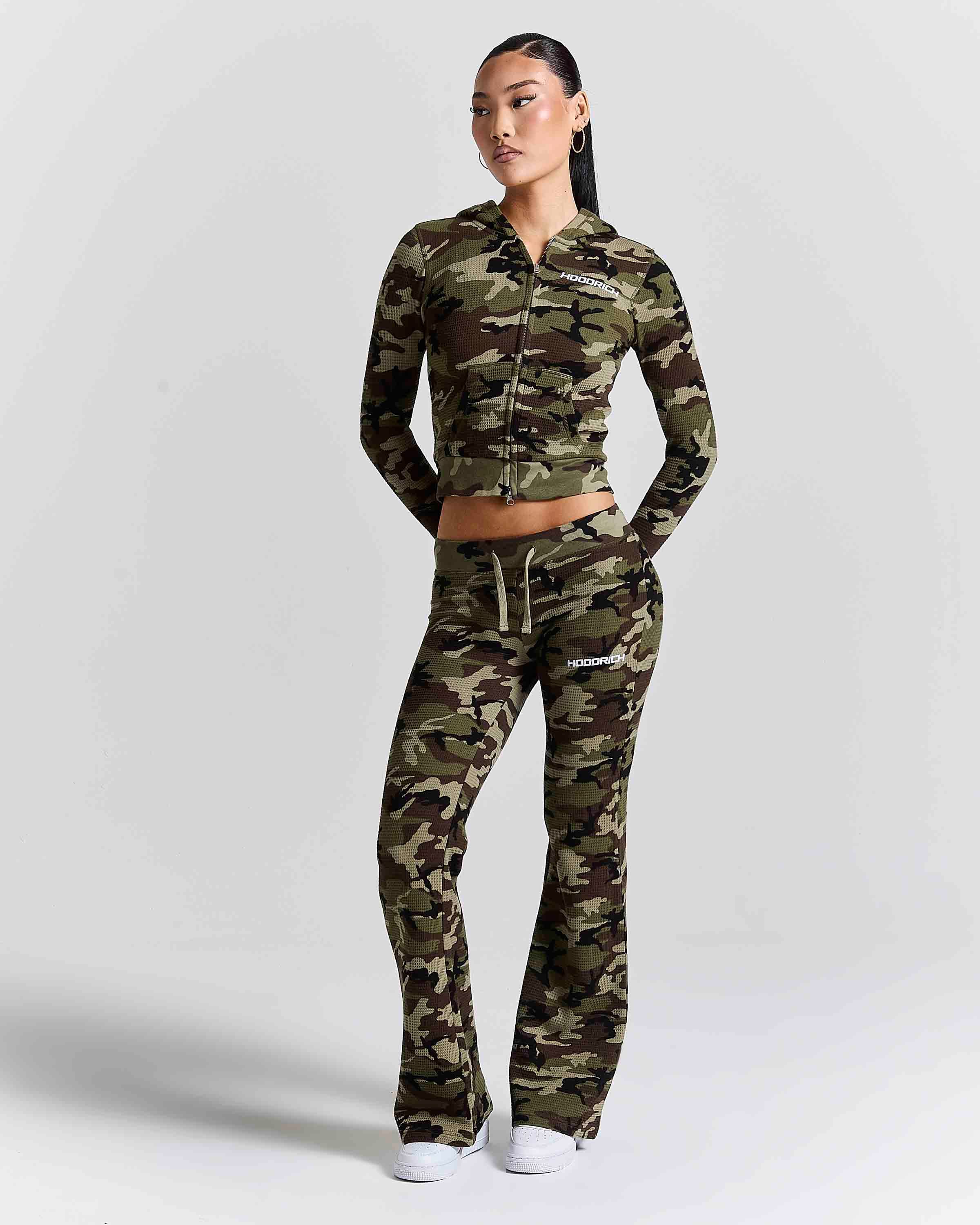 Formation Slim Fit Track Top - Camo by Hoodrich