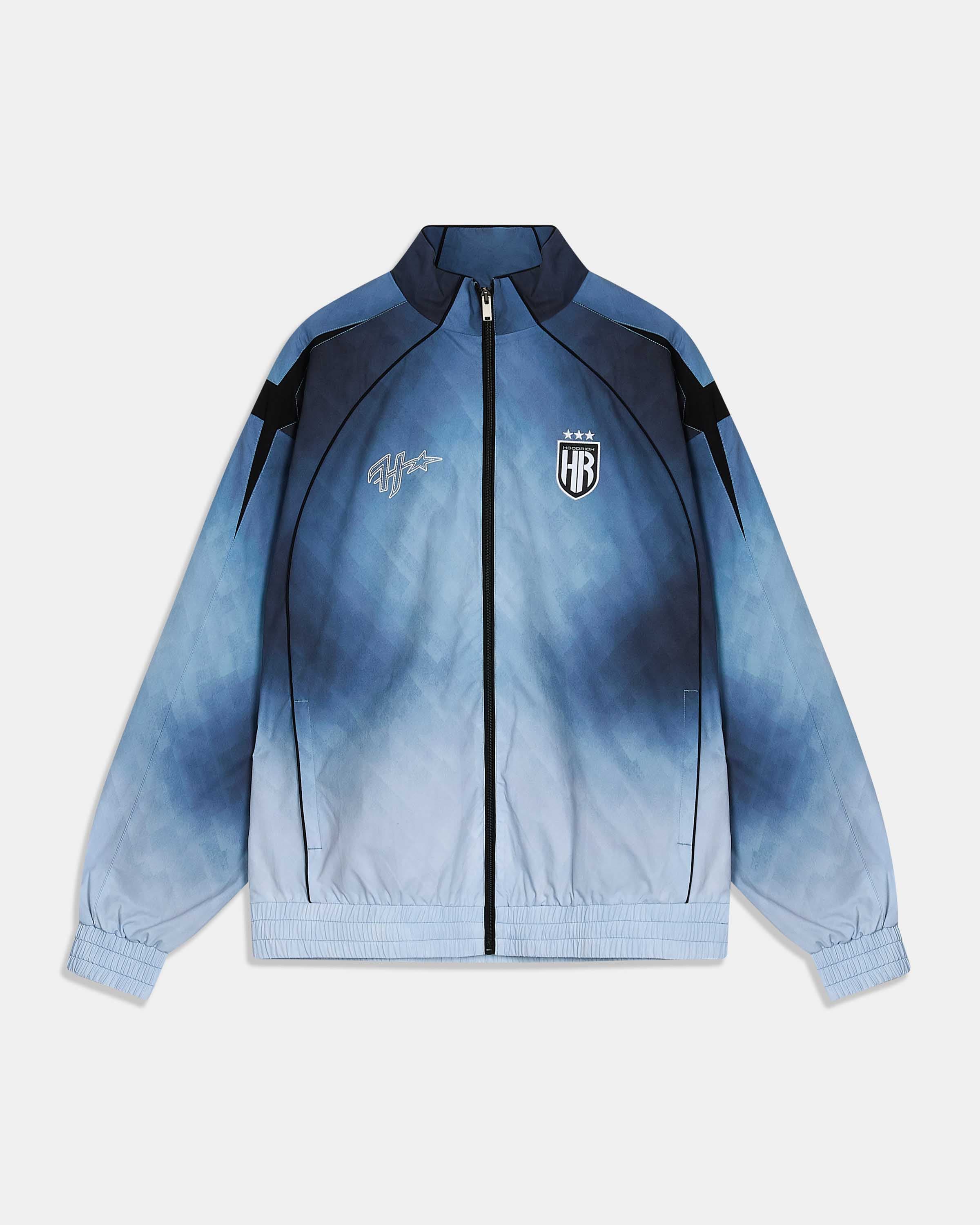 Frame Infra Football Shell Jacket - Black/Blue 16