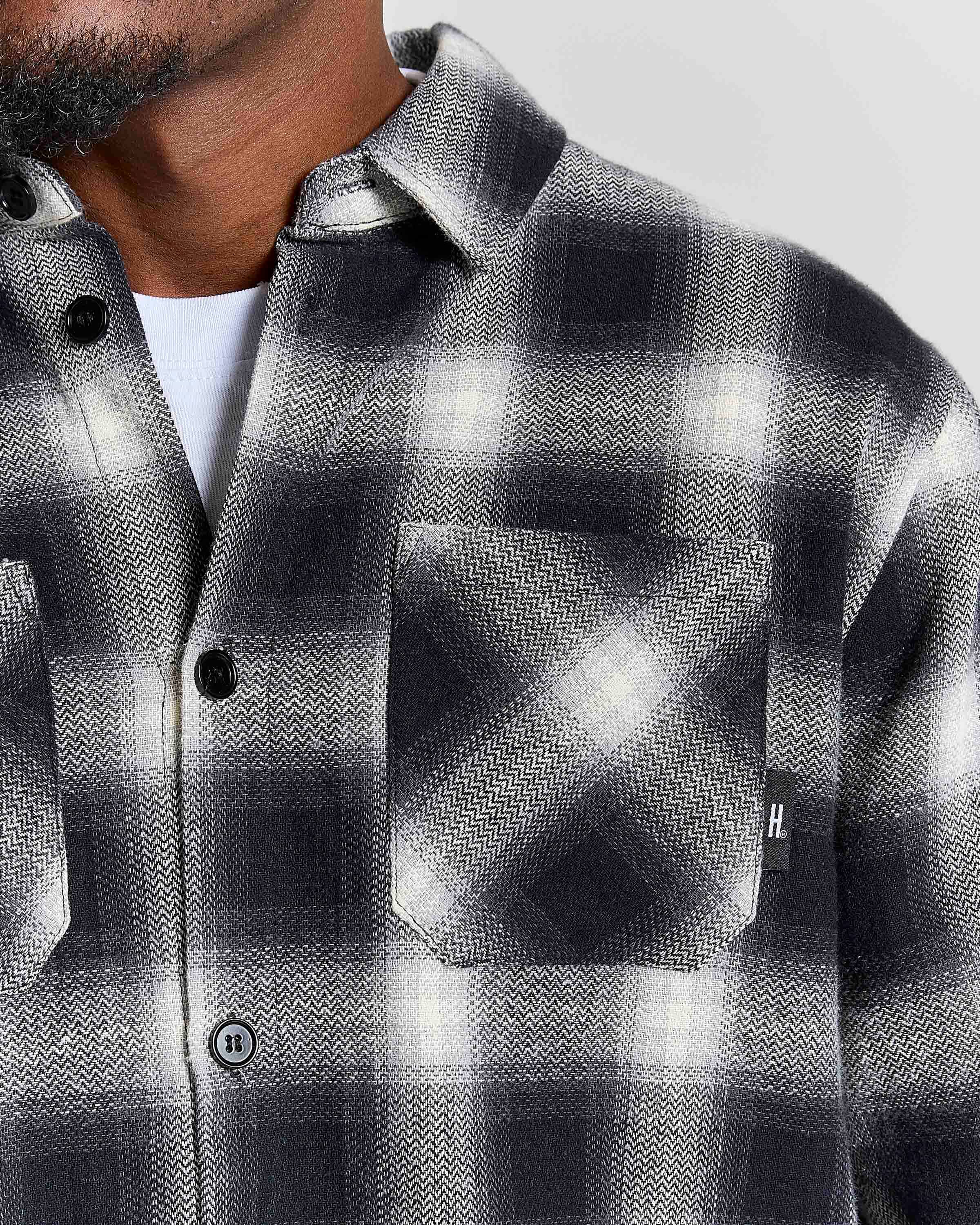 Cast Flannel Shirt - Black 4
