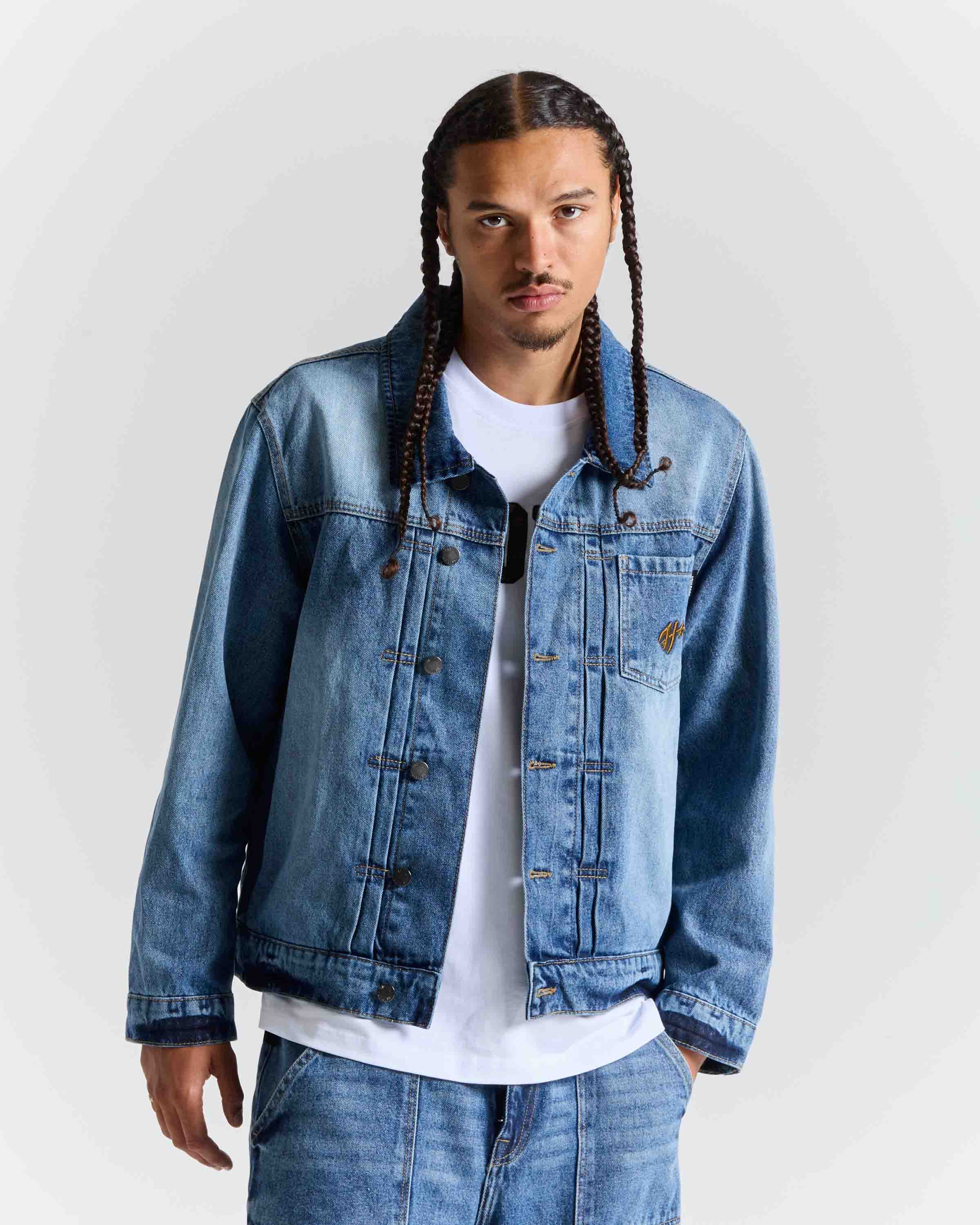 Heritage Denim Jacket - Blue Wash 2