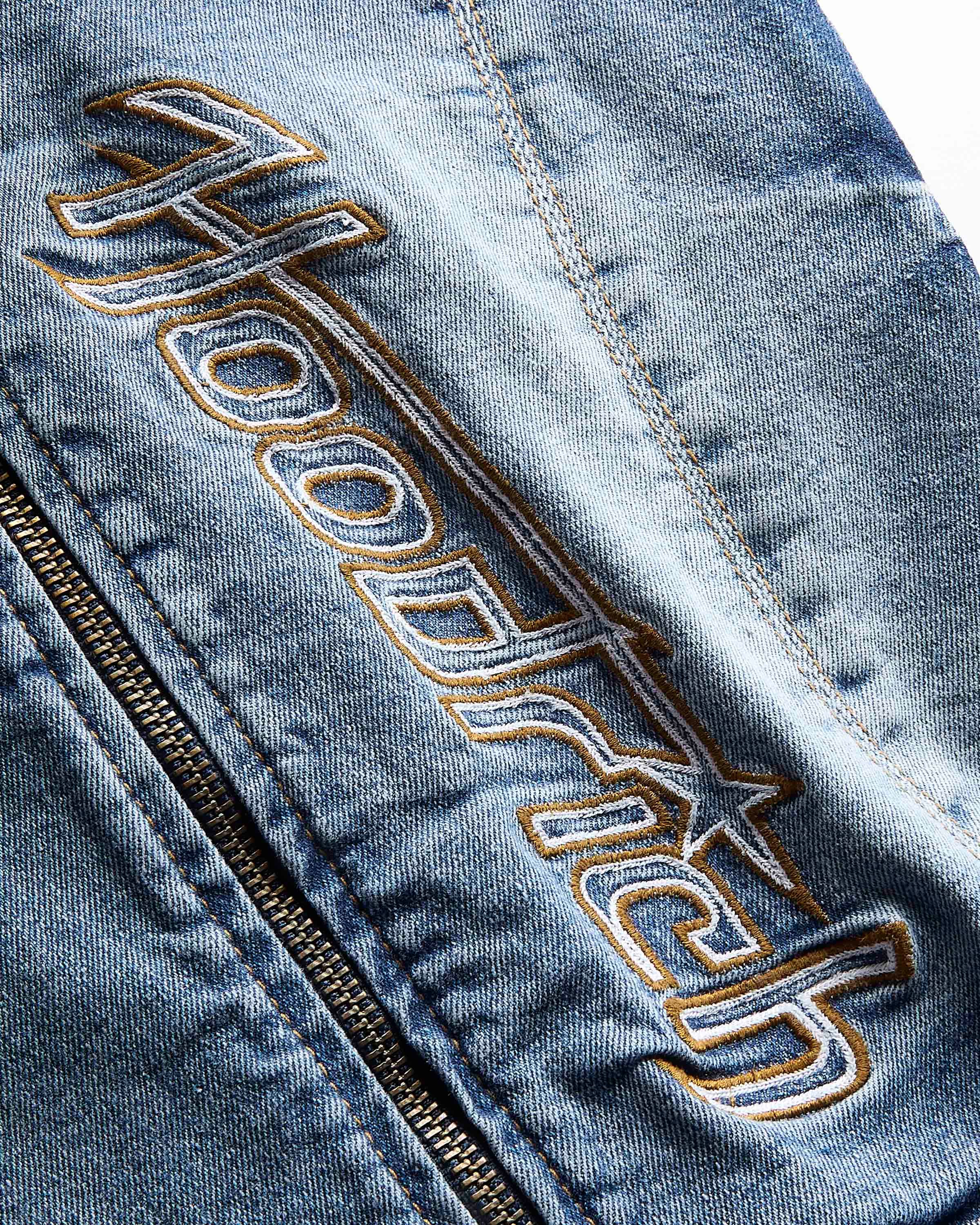 Heritage Denim Corset Top - Blue Wash 5