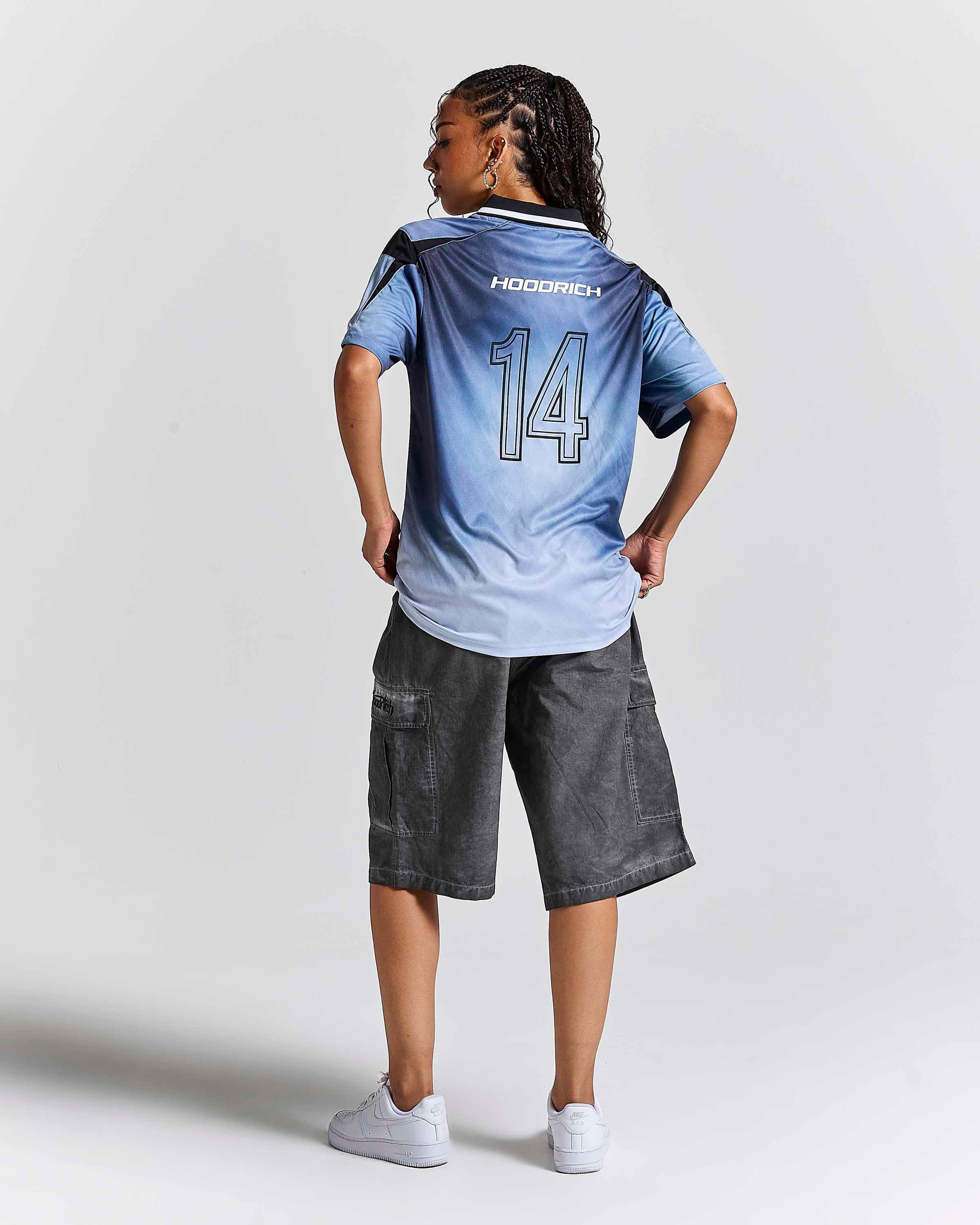 Frame Infra Football Top - Black/Blue 16