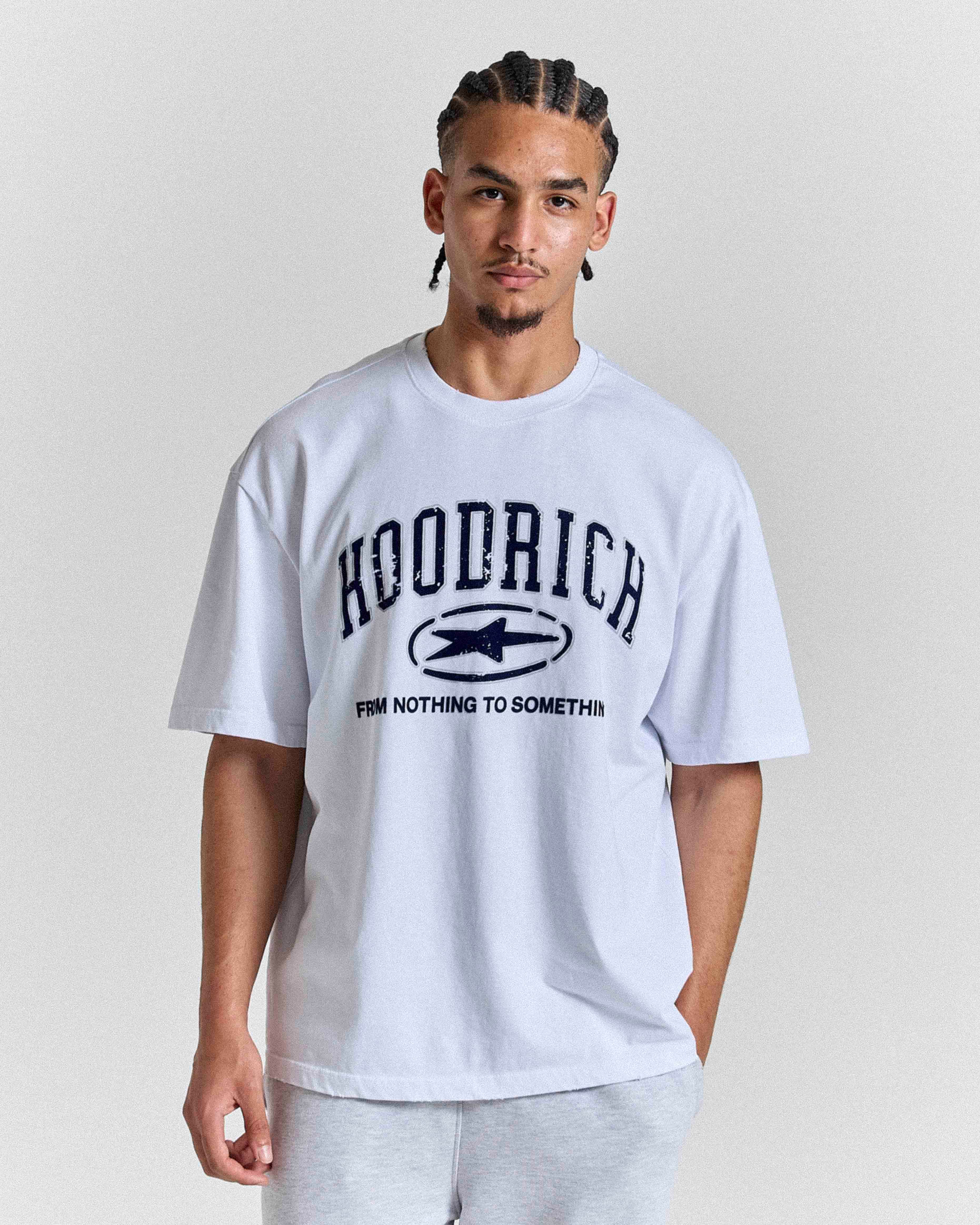 Fray Regular Fit Tee - White 2