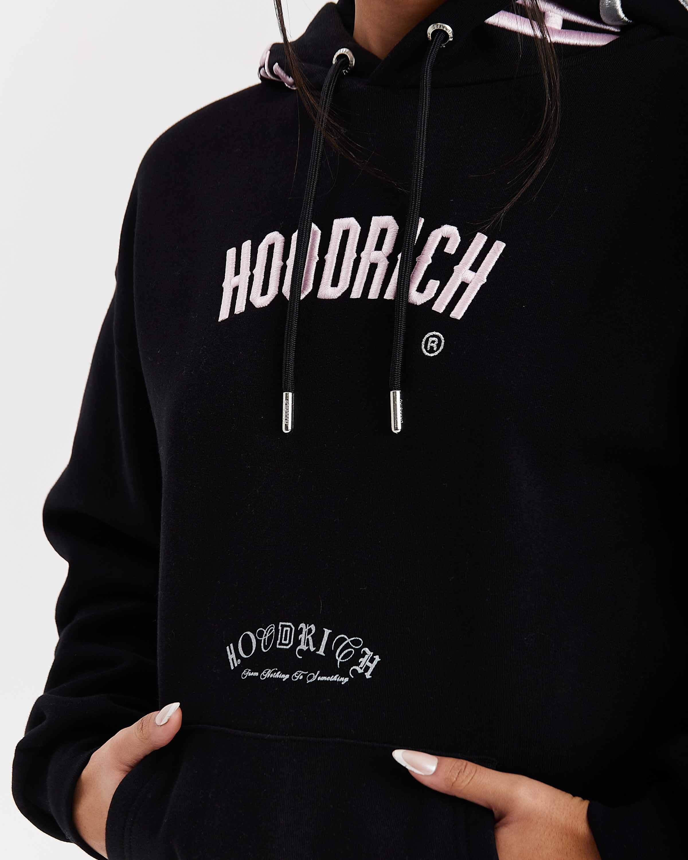 Calor Oversized Hoodie - Black/Pink/Silver 4
