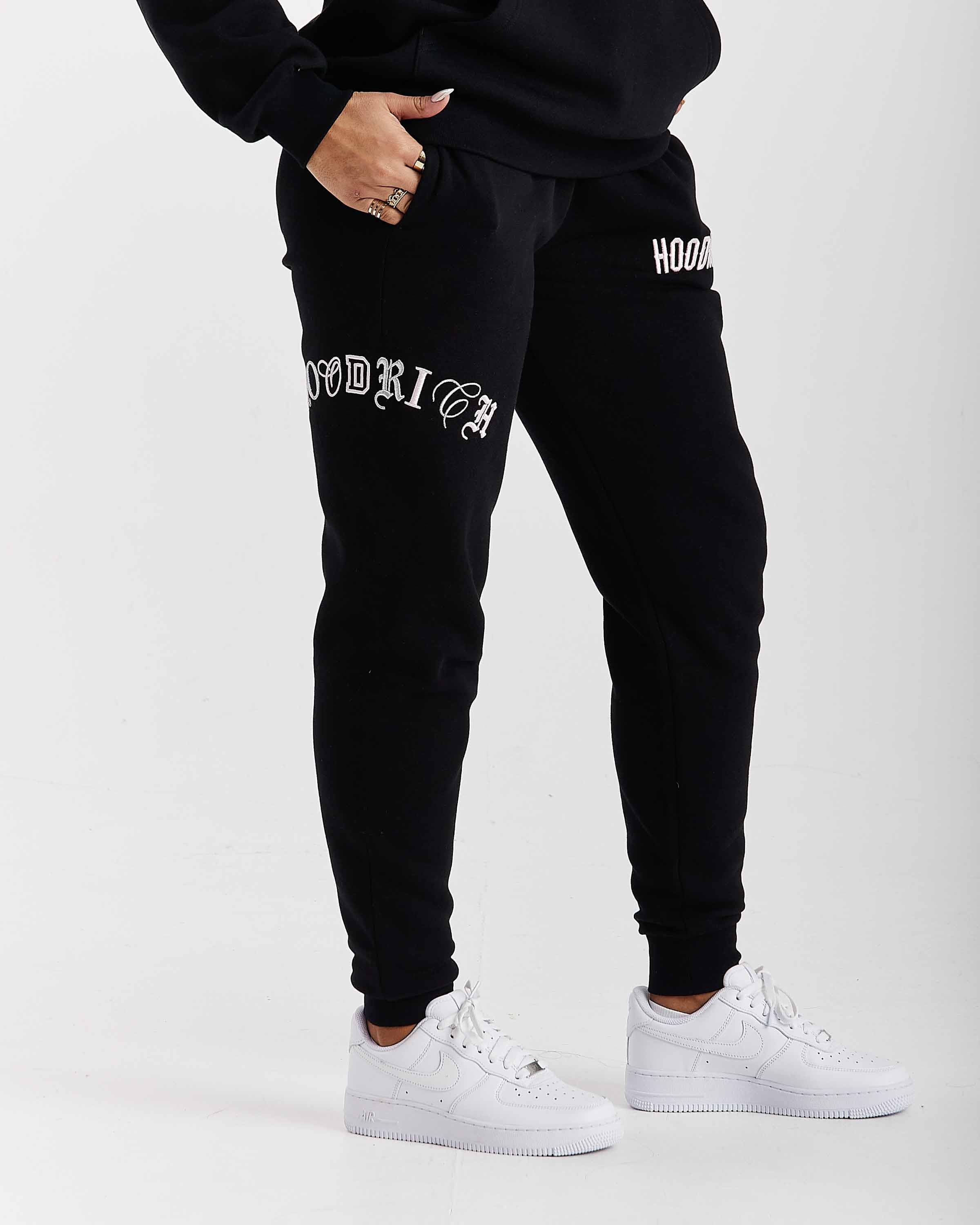 Calor Slim Joggers - Black/Pink/Silver 7