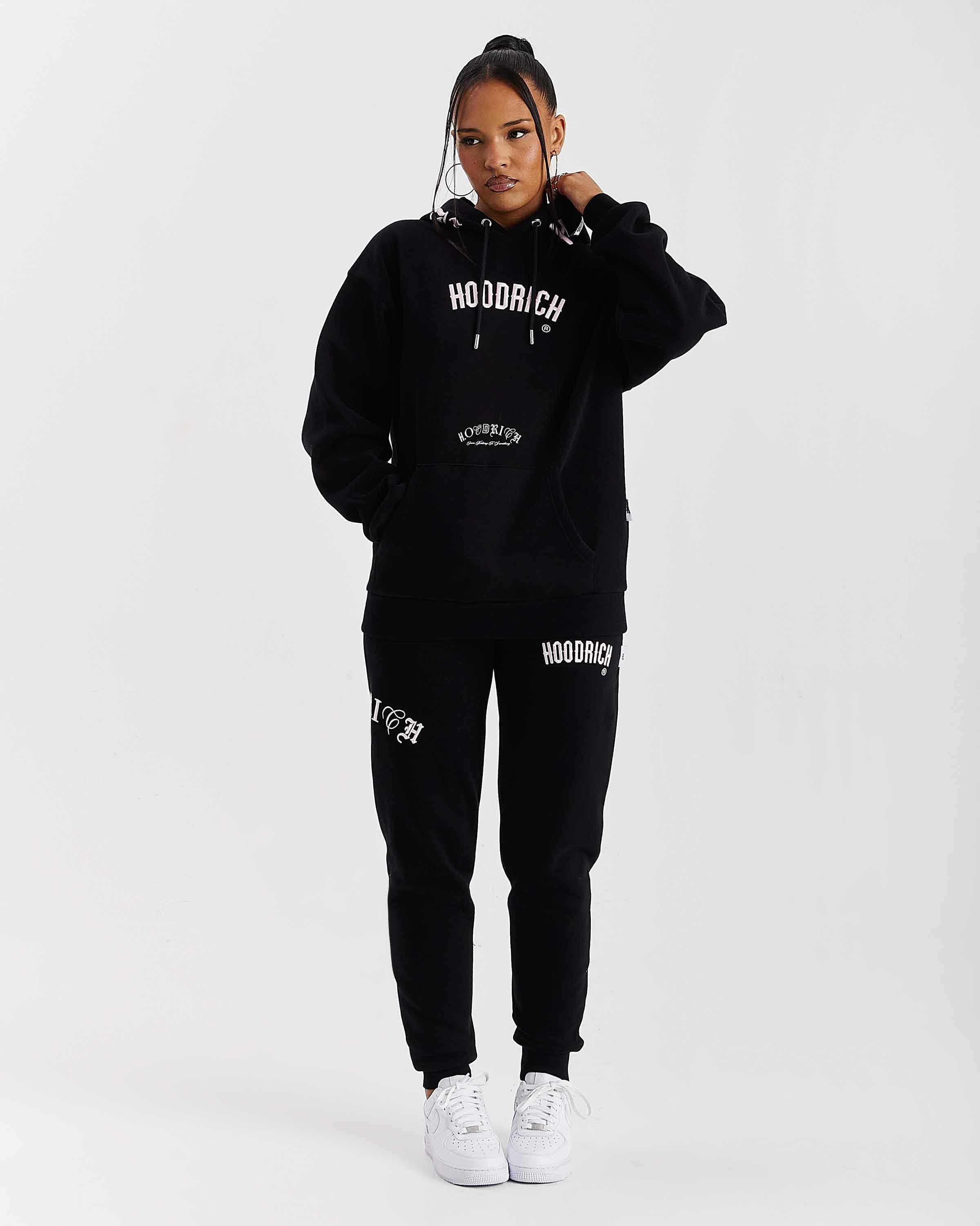 Calor Slim Joggers - Black/Pink/Silver 11