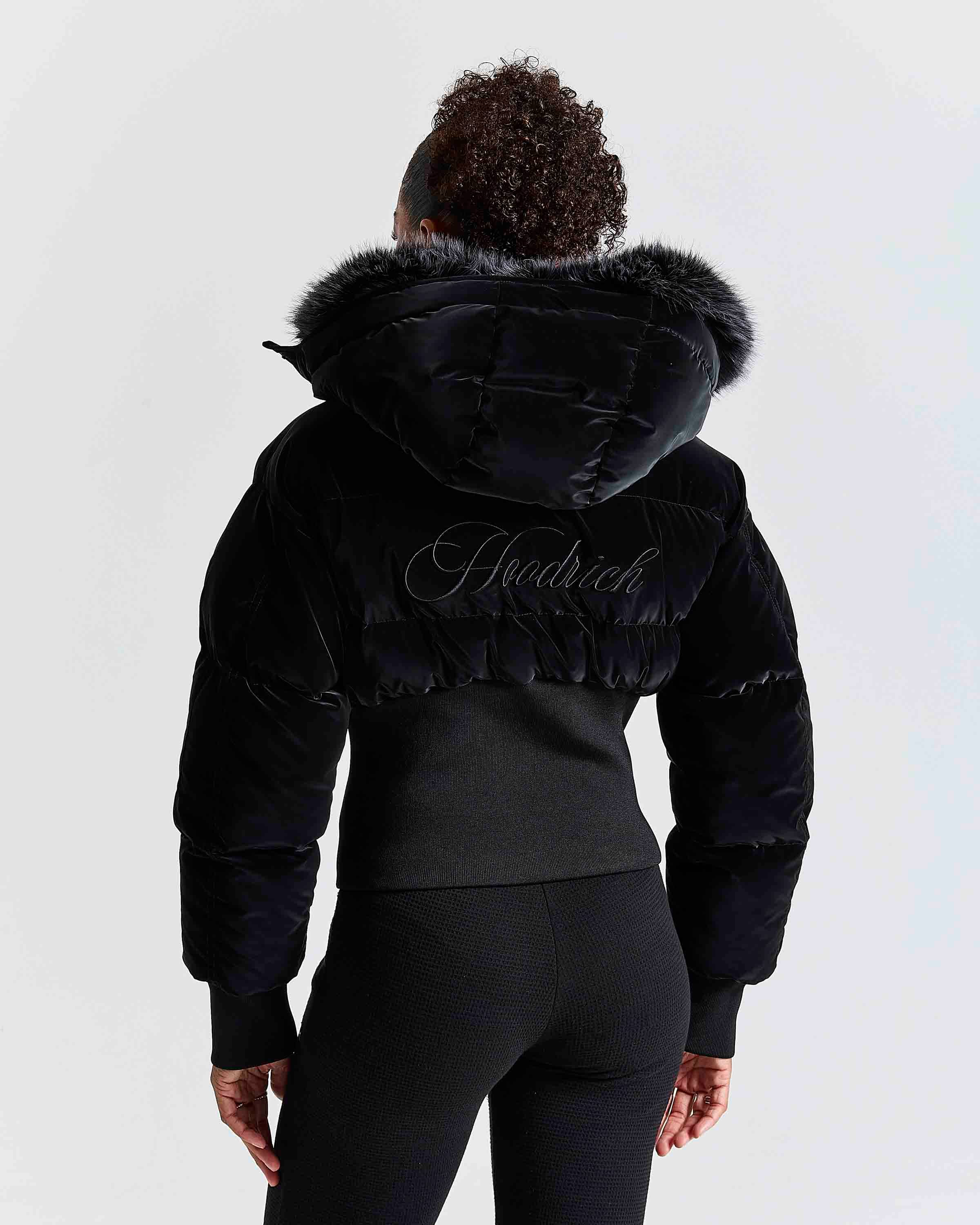 Harlow Jacket - Black by Hoodrich