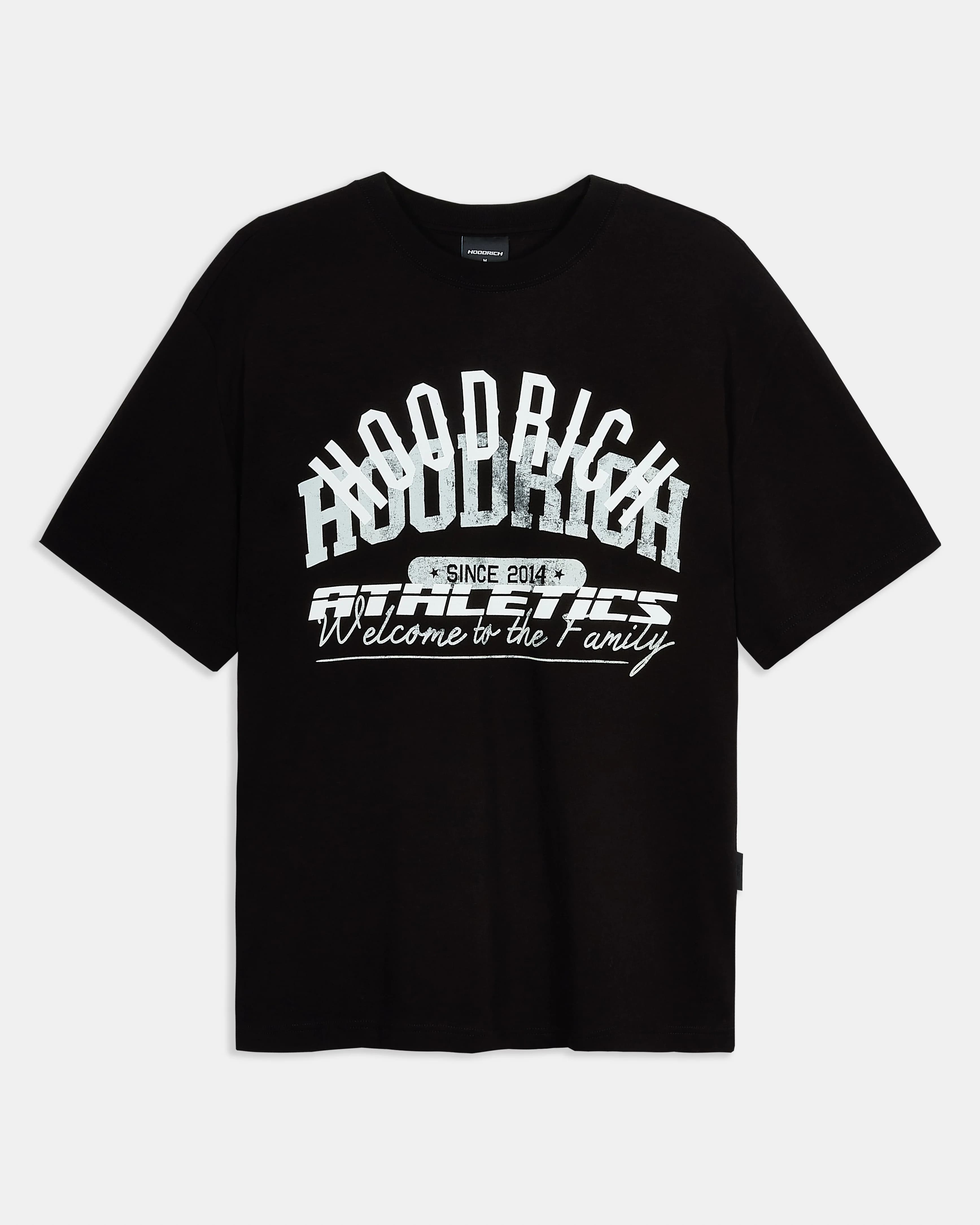 Club Athletics Oversized T-Shirt - Black by Hoodrich