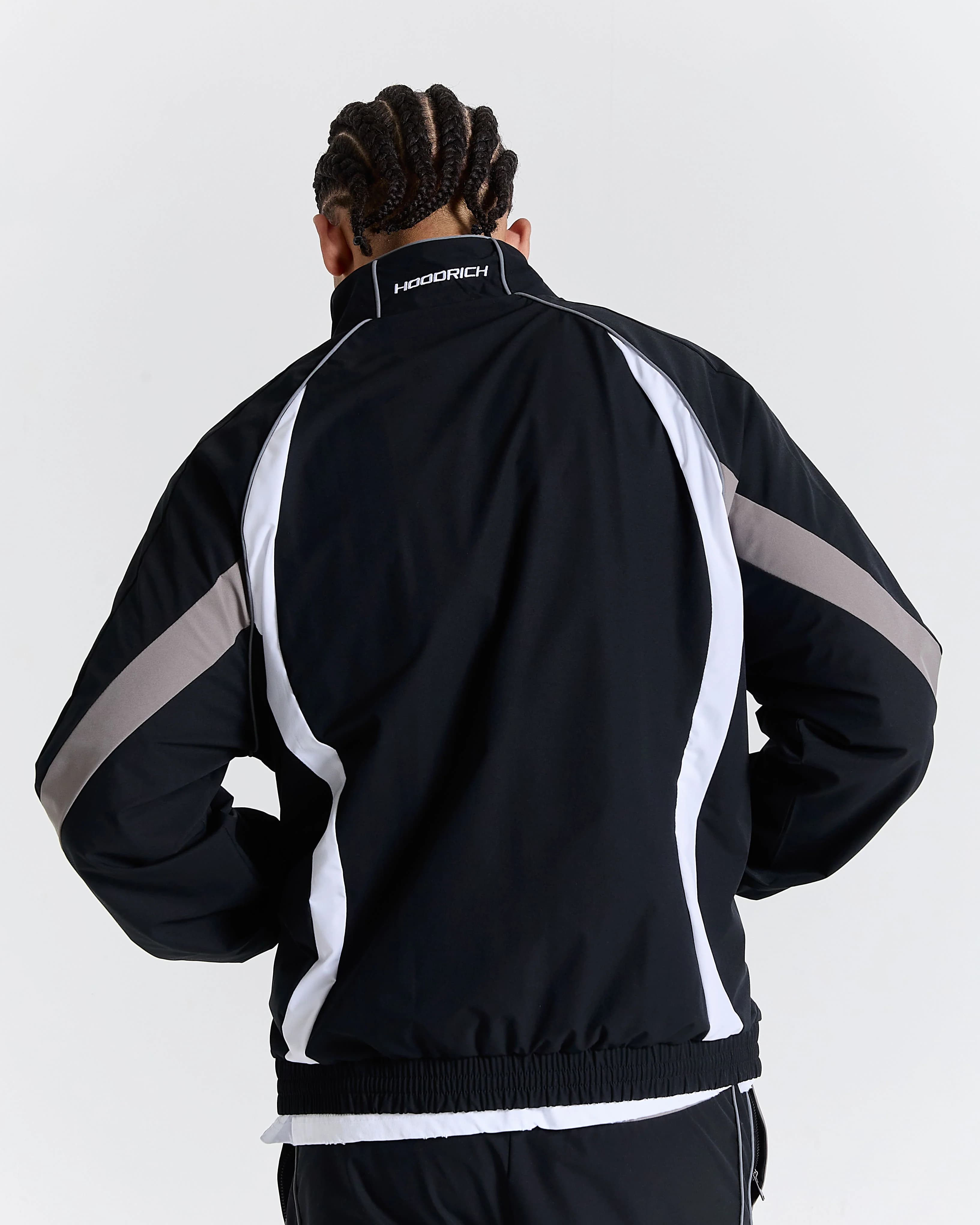 Glide Away Football Shell Jacket - Black 6