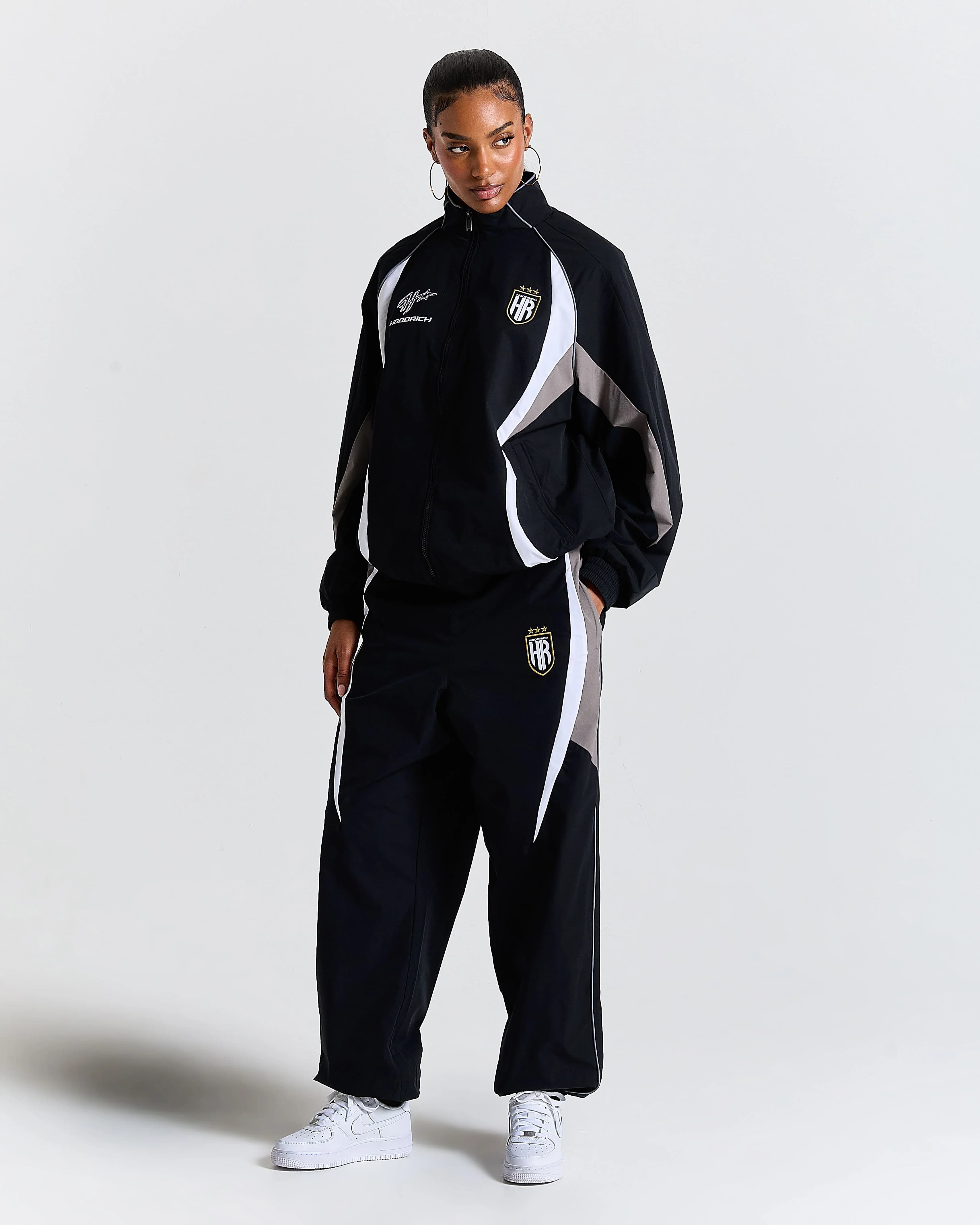 Glide Away Football Shell Jacket - Black 14