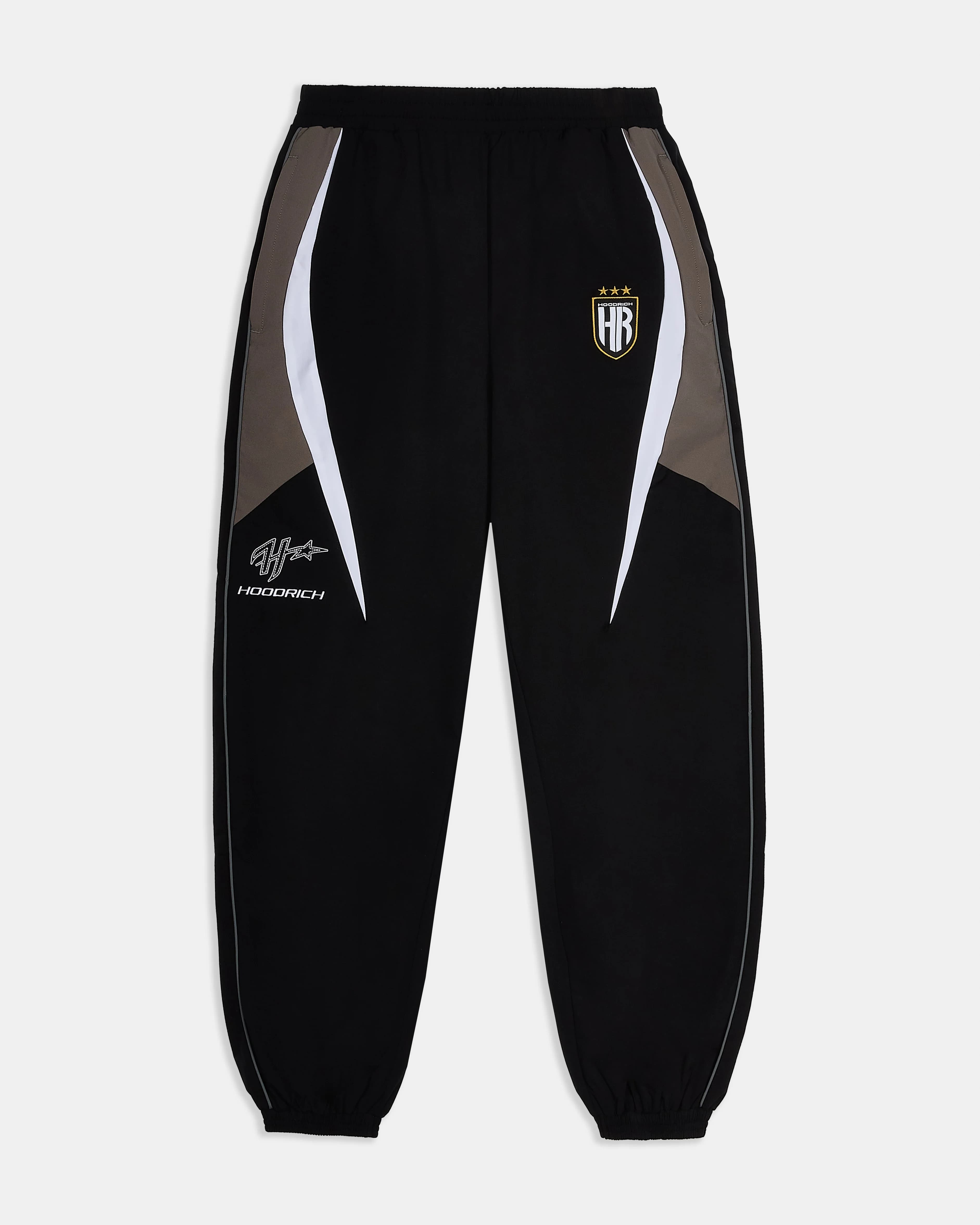 Glide Away Football Track Pants - Black by Hoodrich