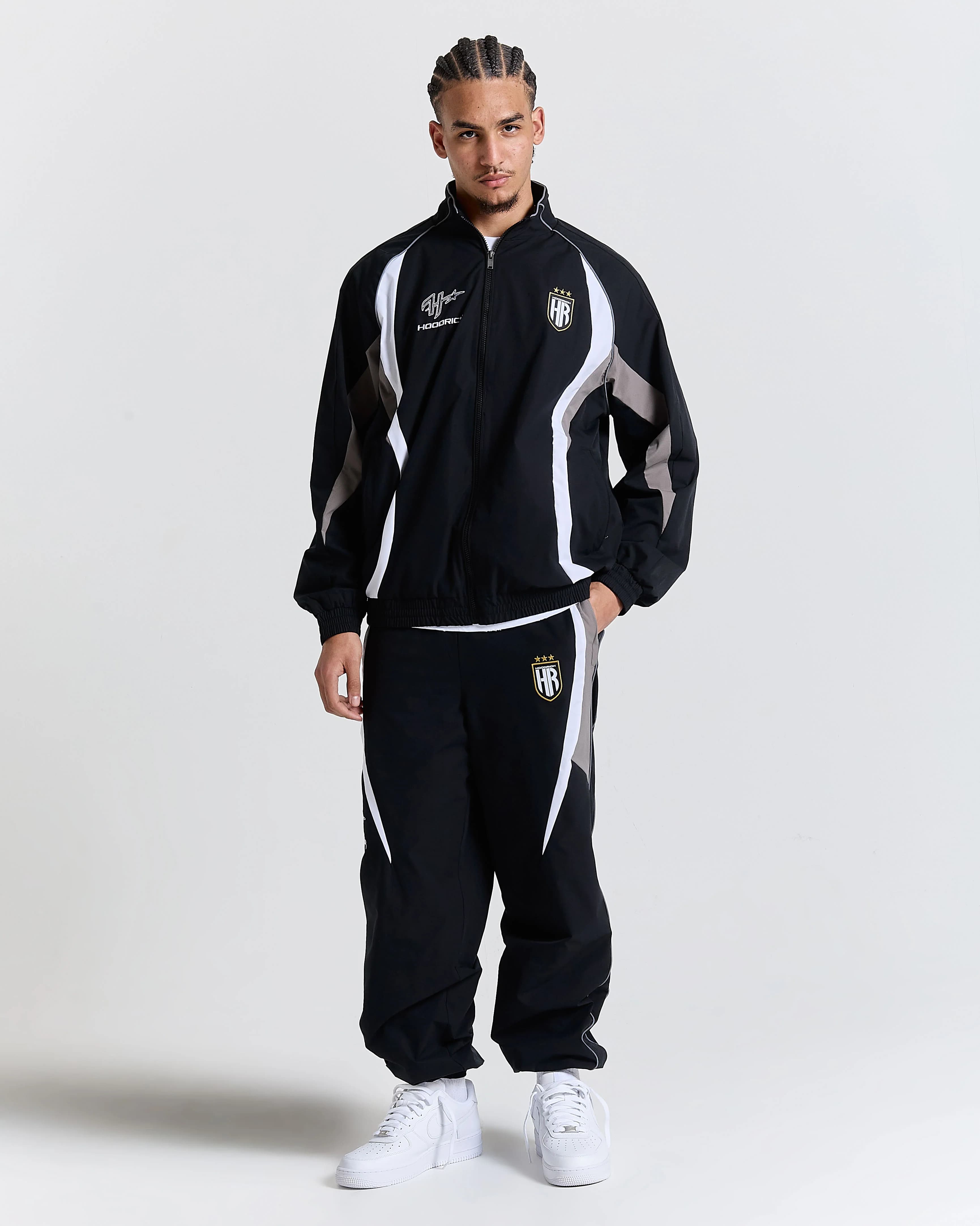 Glide Away Football Track Pants - Black 3