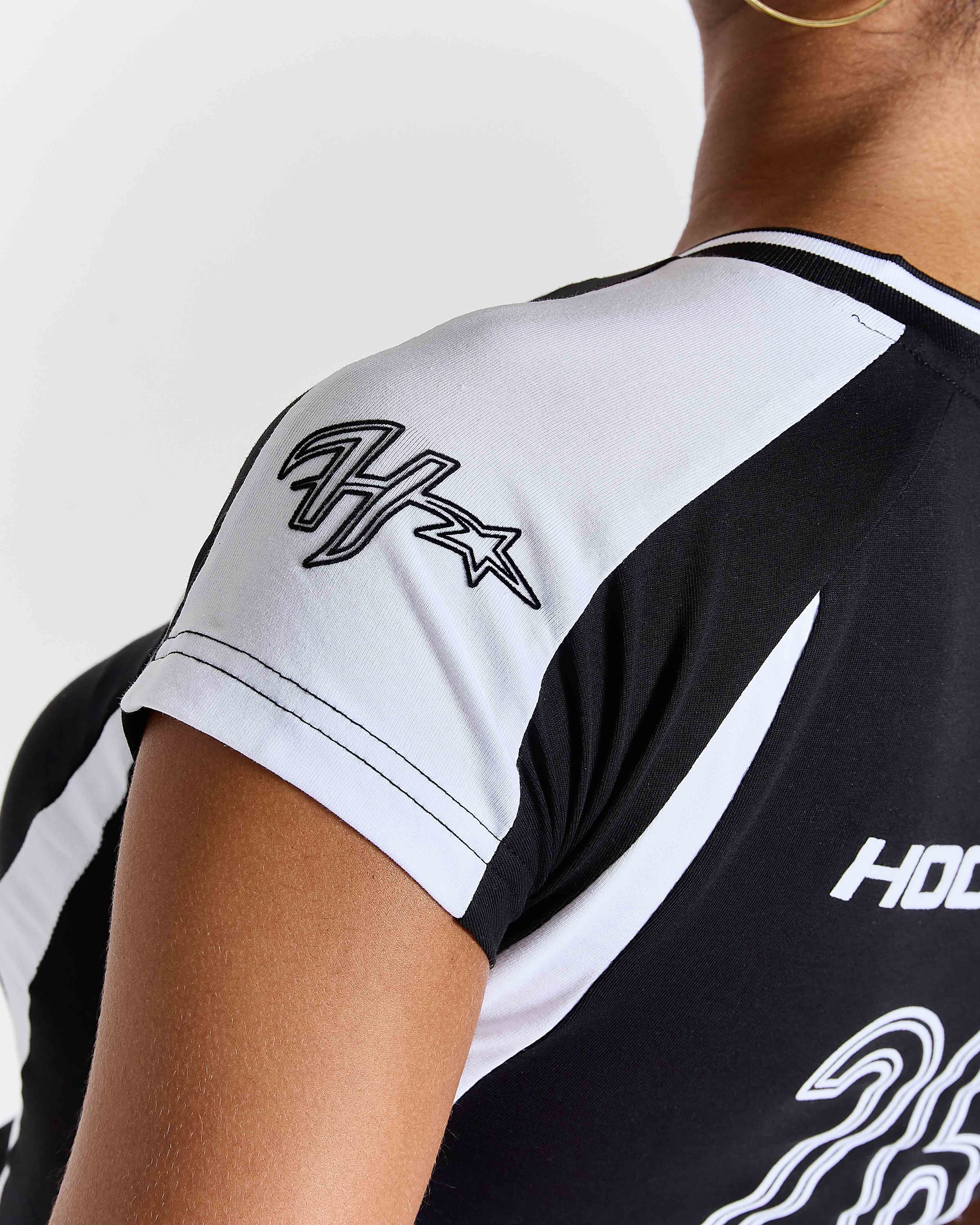 Glide Football Kit T-Shirt - Black 7