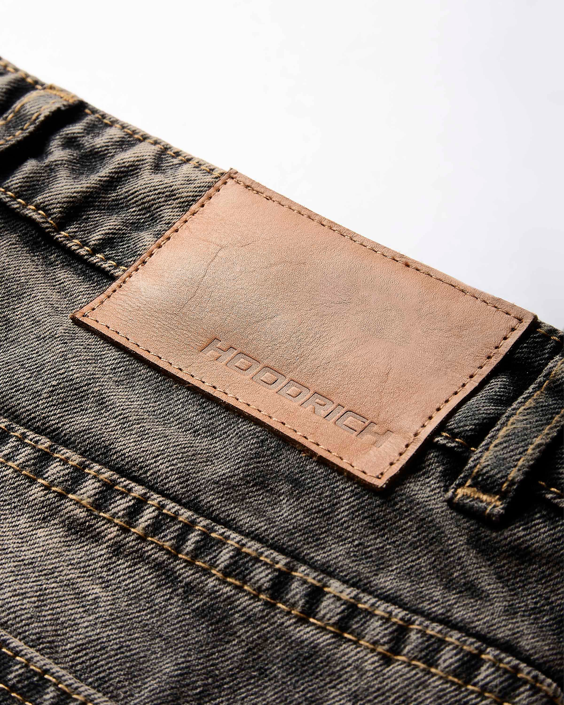 Shadow Rust Wide Leg Denim Jeans - Black Wash 6
