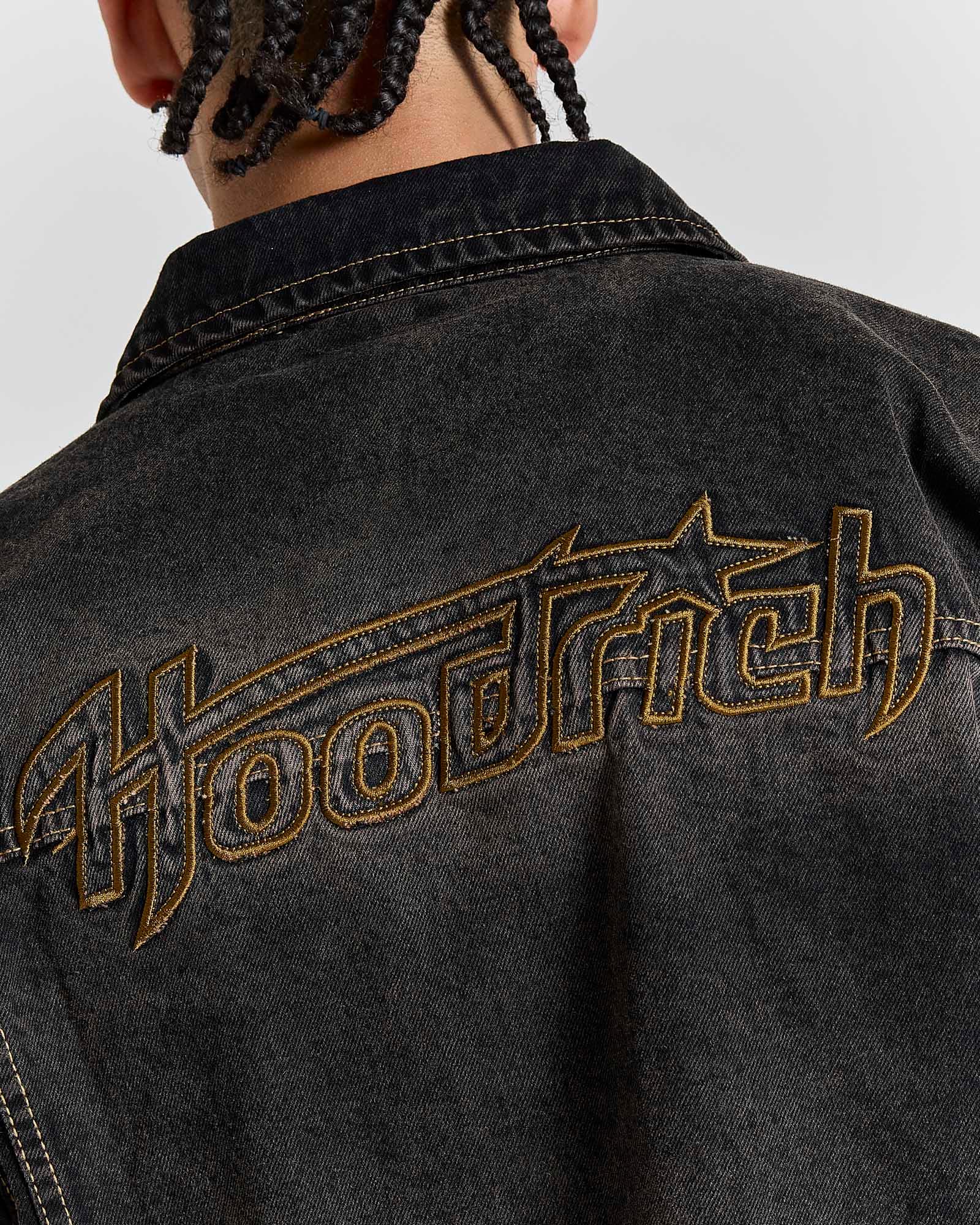 Shadow Rust Denim Trucker Jacket - Black Wash 6