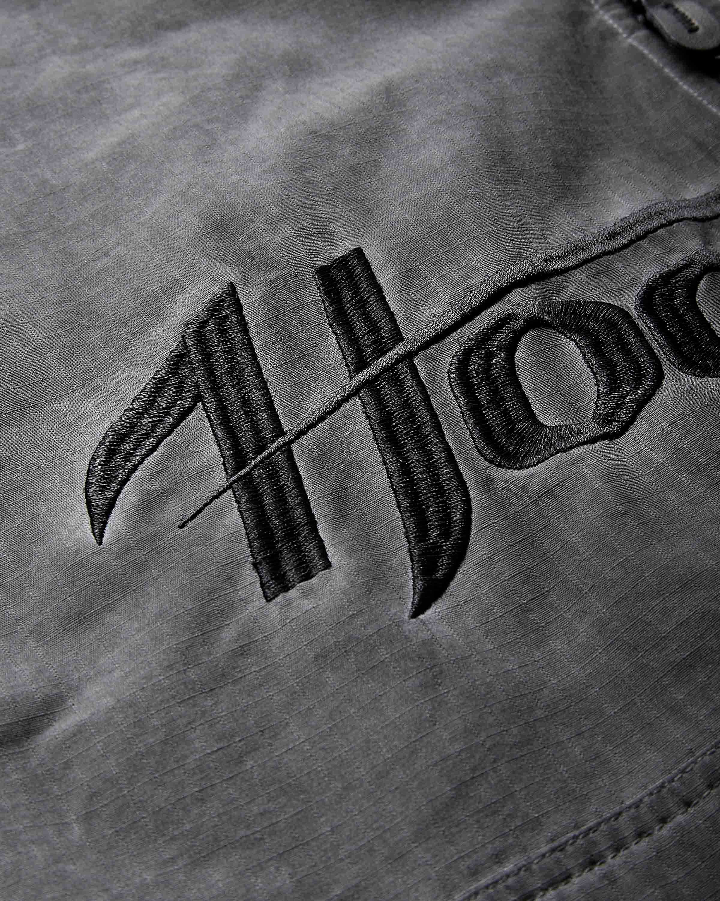 Cast Ripstop Varsity Jacket - Washed Black 13