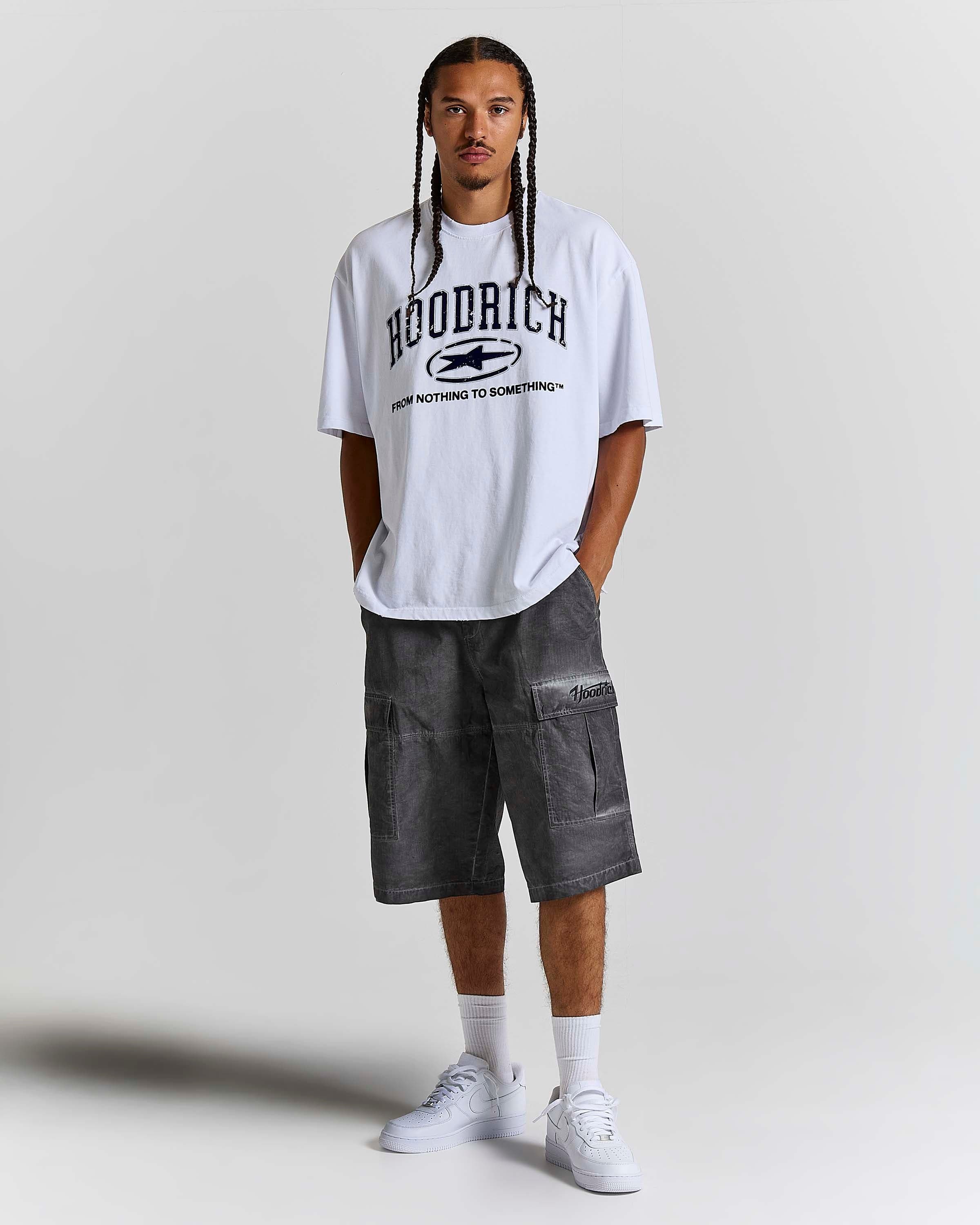 Cast Ripstop Cargo Shorts - Black by Hoodrich
