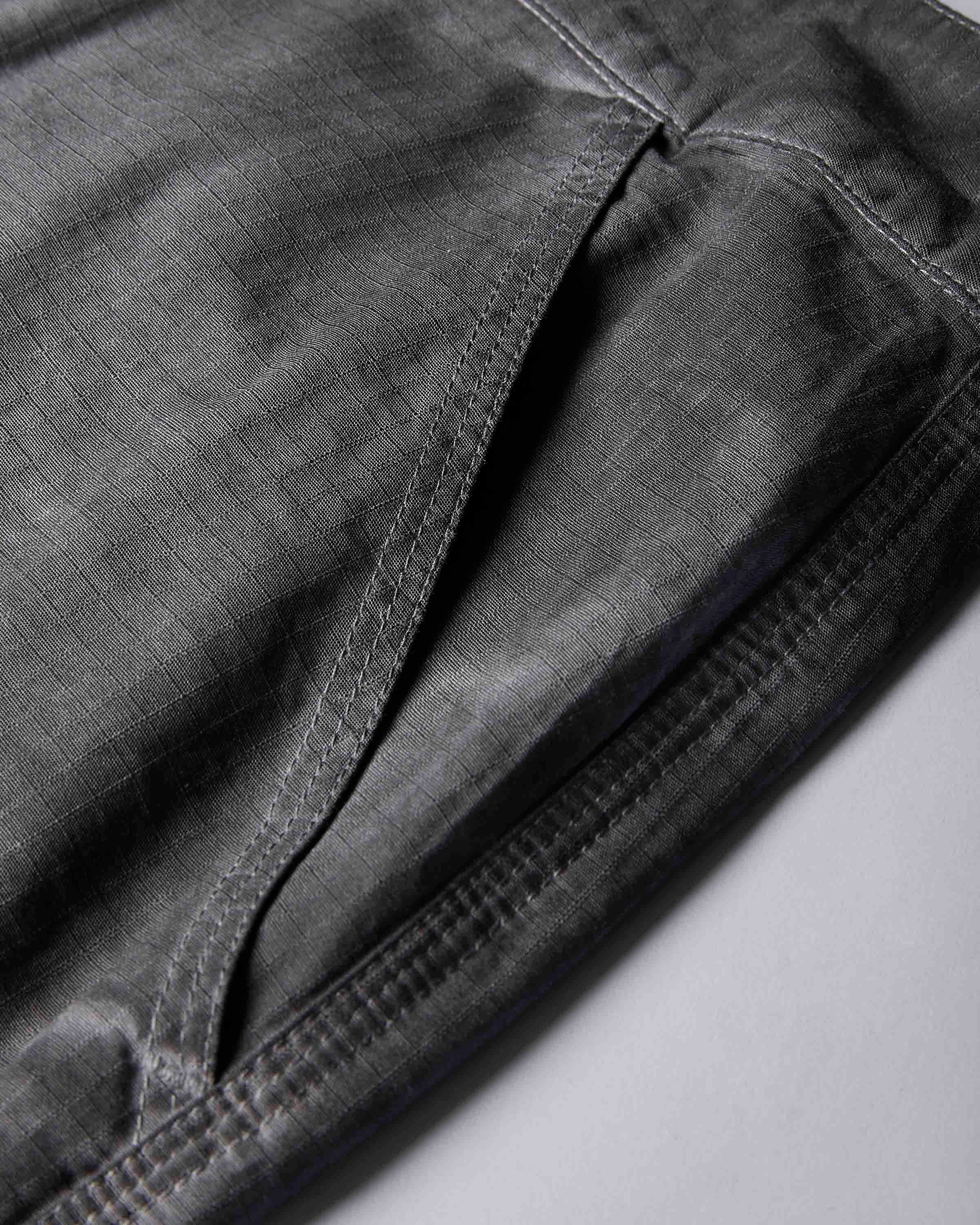 Cast Ripstop Cargo Shorts - Black by Hoodrich