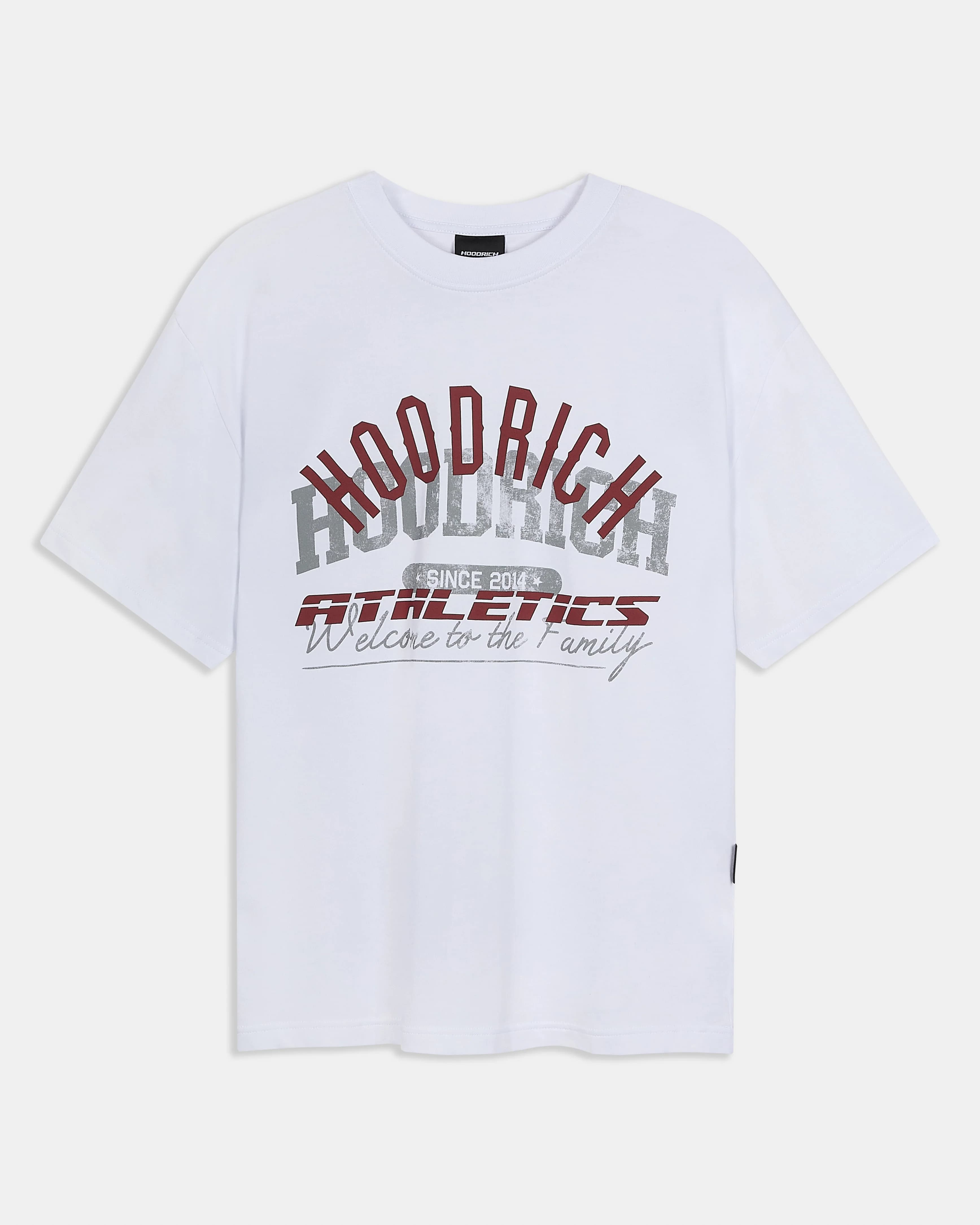 Club Athletics Oversized T-Shirt - White by Hoodrich