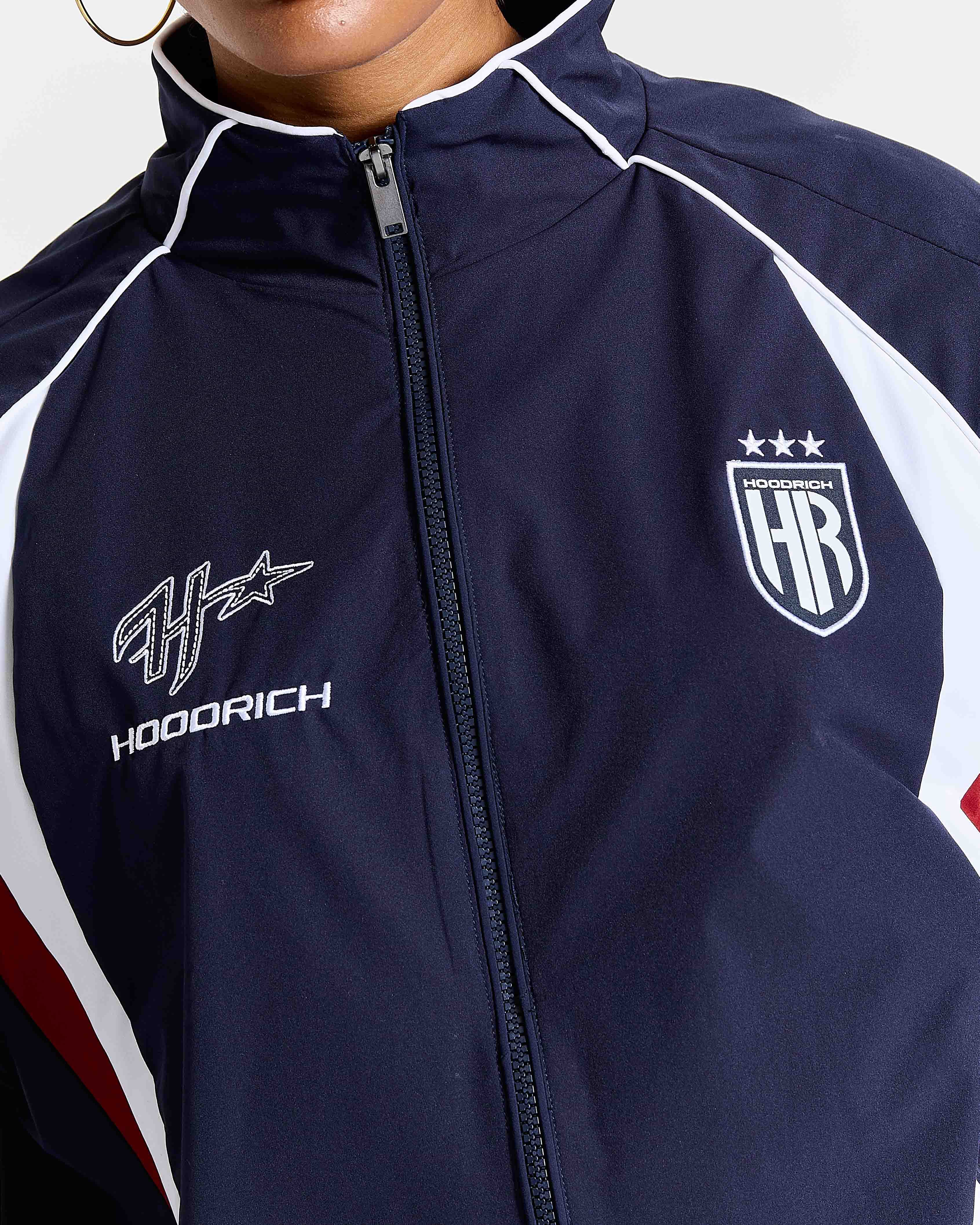 Glide Home Football Shell Jacket - Navy 12