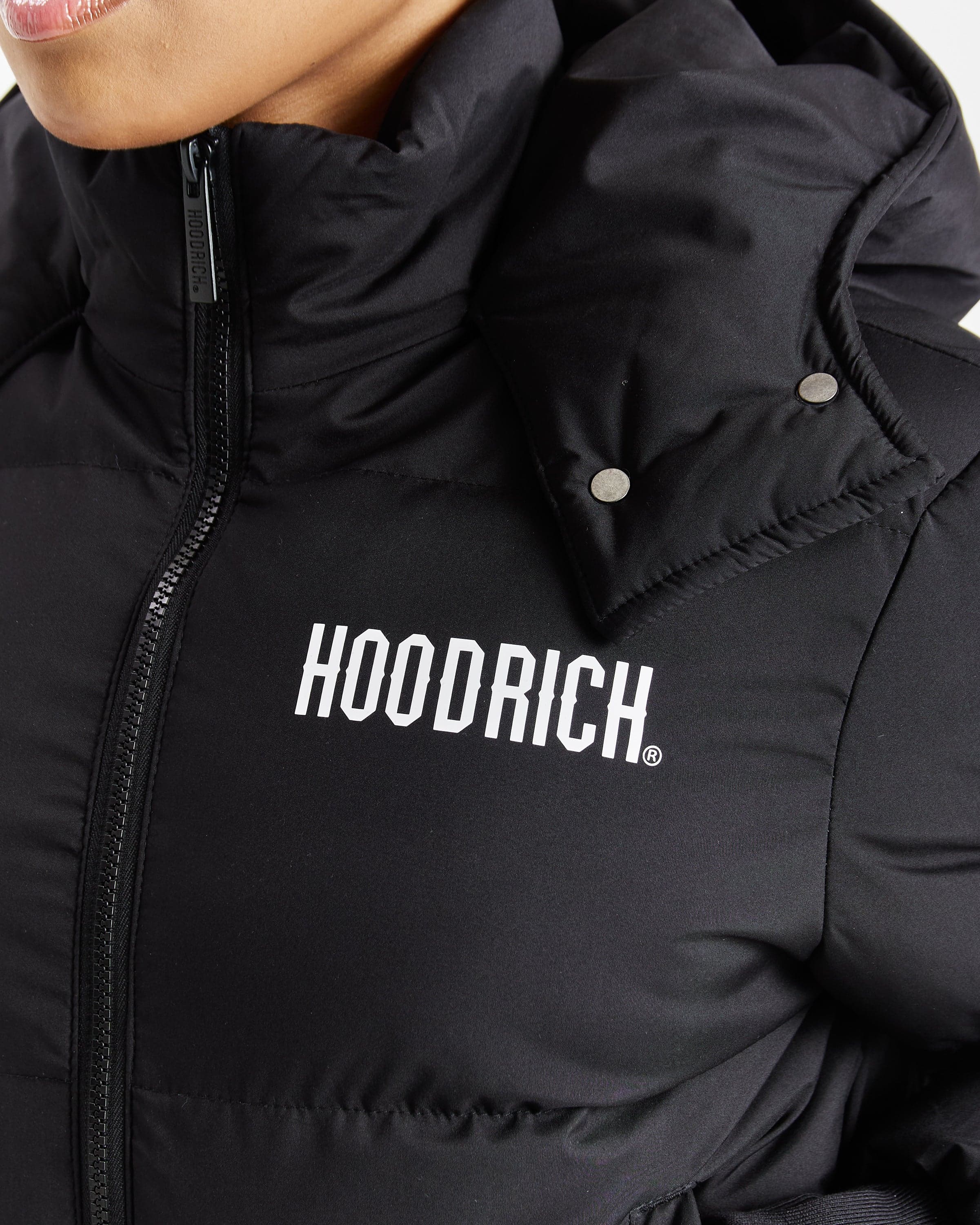 Ari Jacket - Black/White by Hoodrich