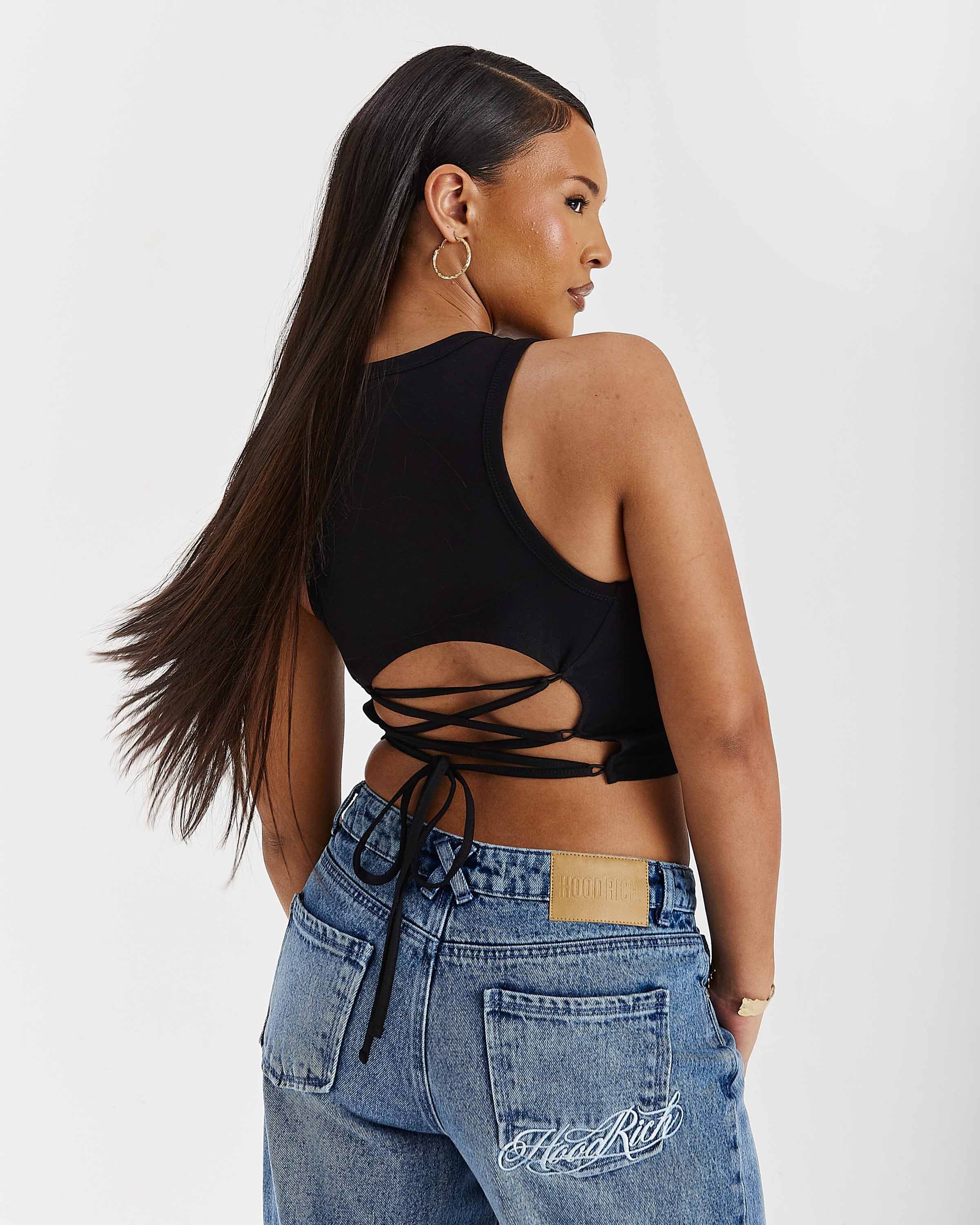 Token Wide Leg Cargo Jeans - Washed Mid Blue 6