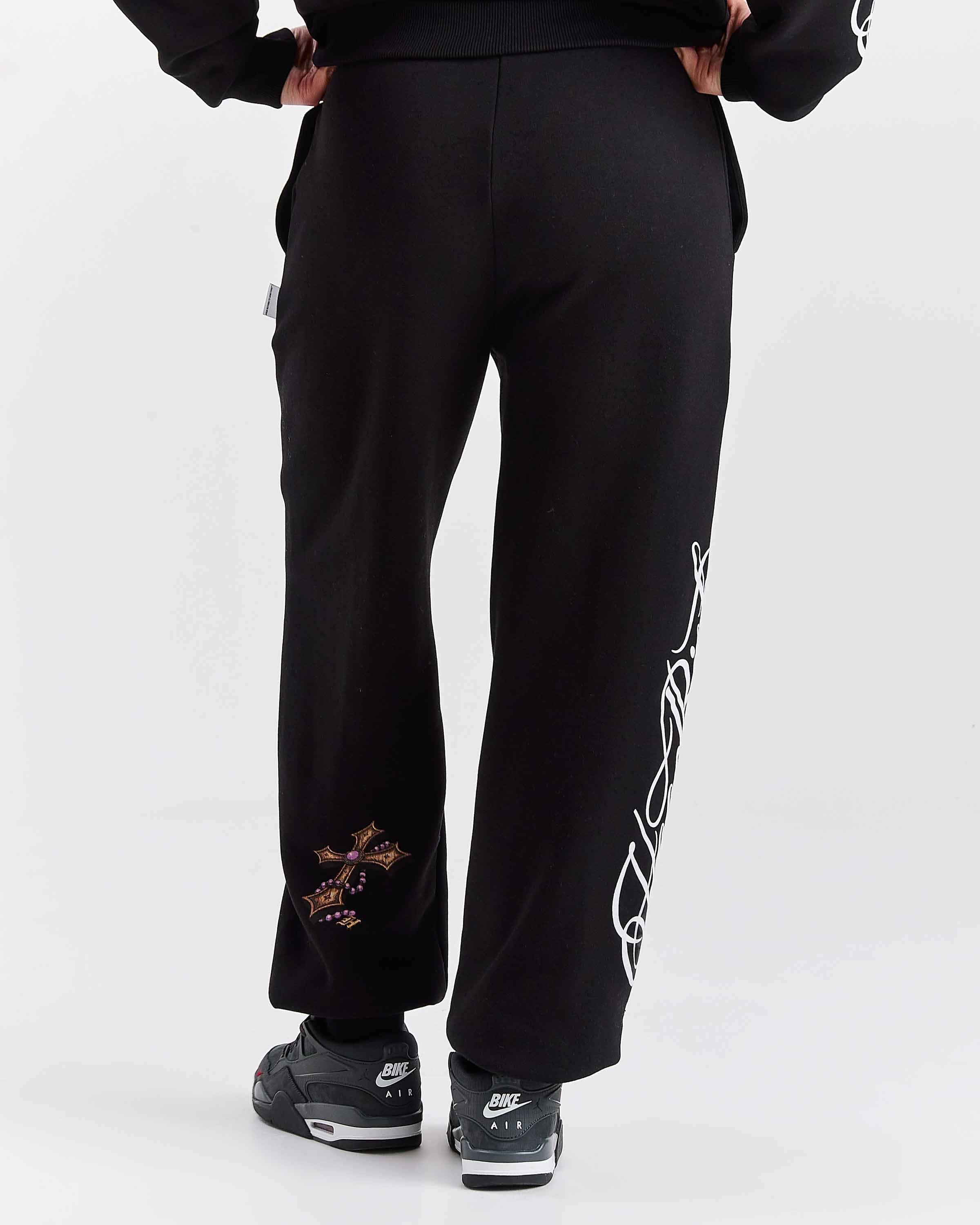 Vox Oversized Joggers - Black/Red 4