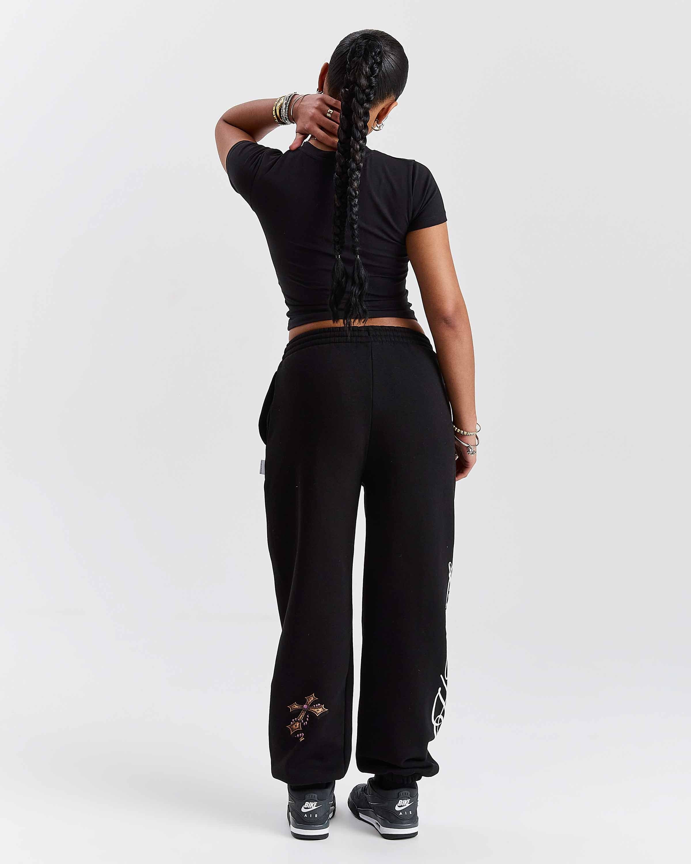 Vox Fitted Tee - Black/Red by Hoodrich