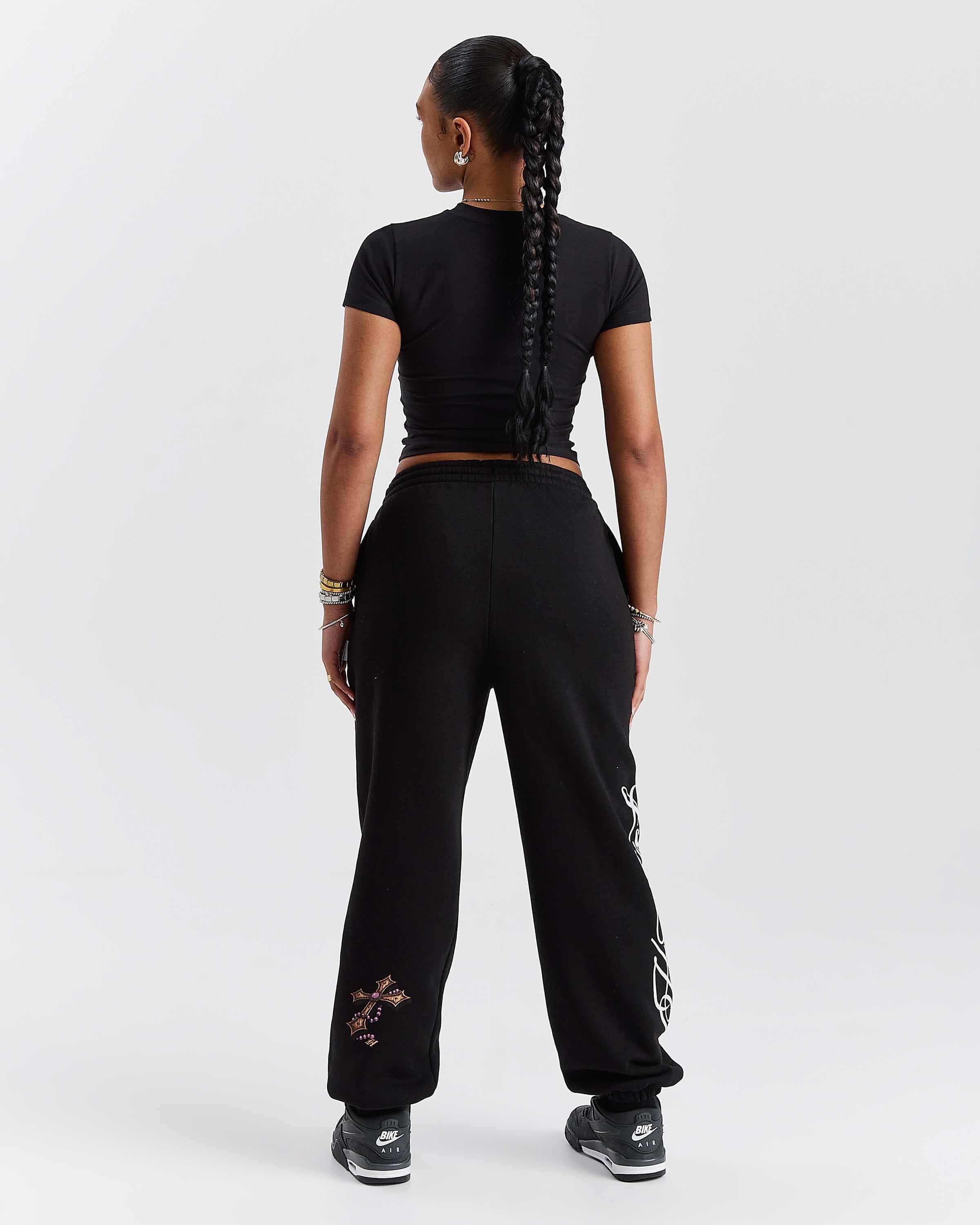 Vox Fitted Tee - Black/Red by Hoodrich