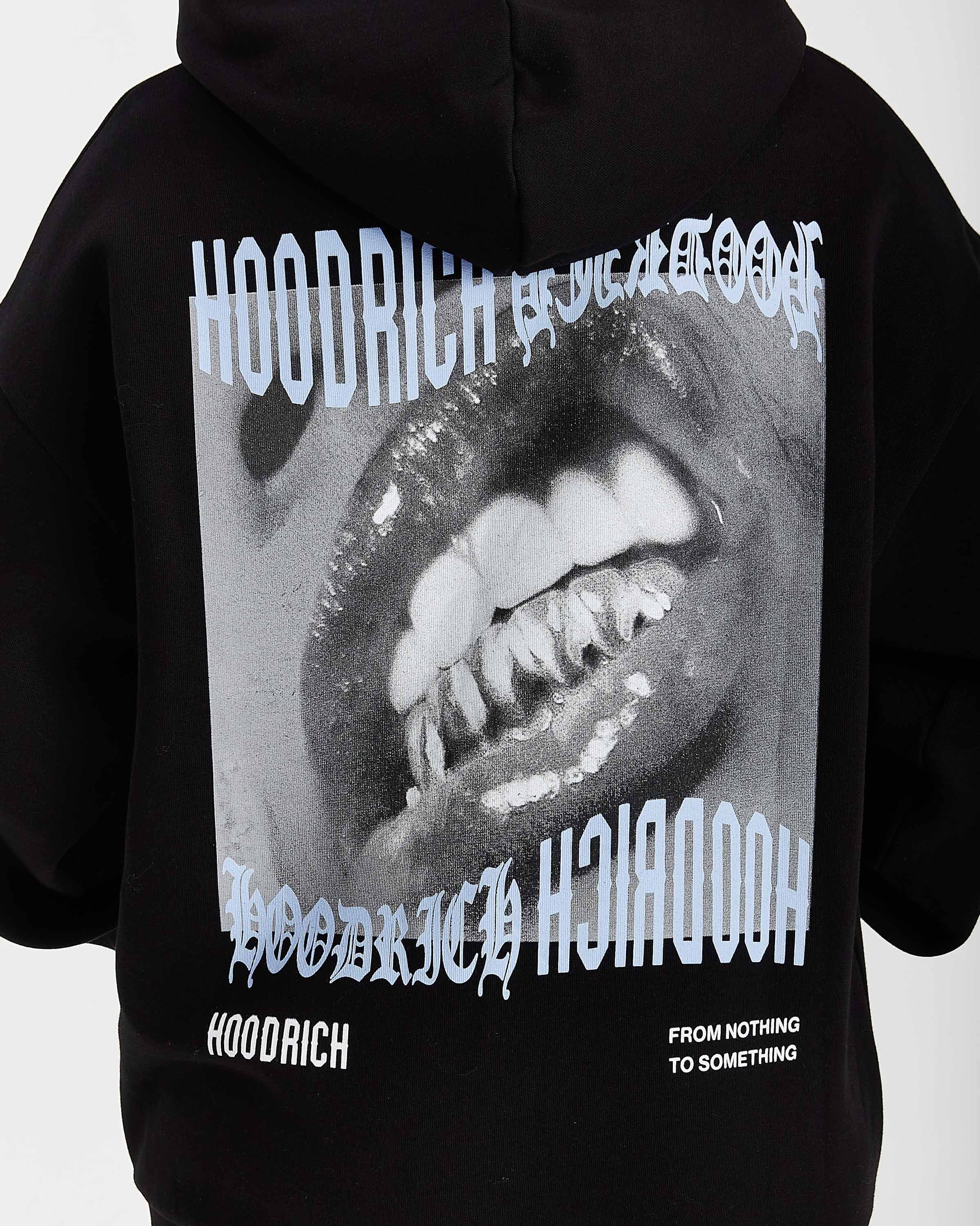 Flex Oversized Hoodie - Black/White 5