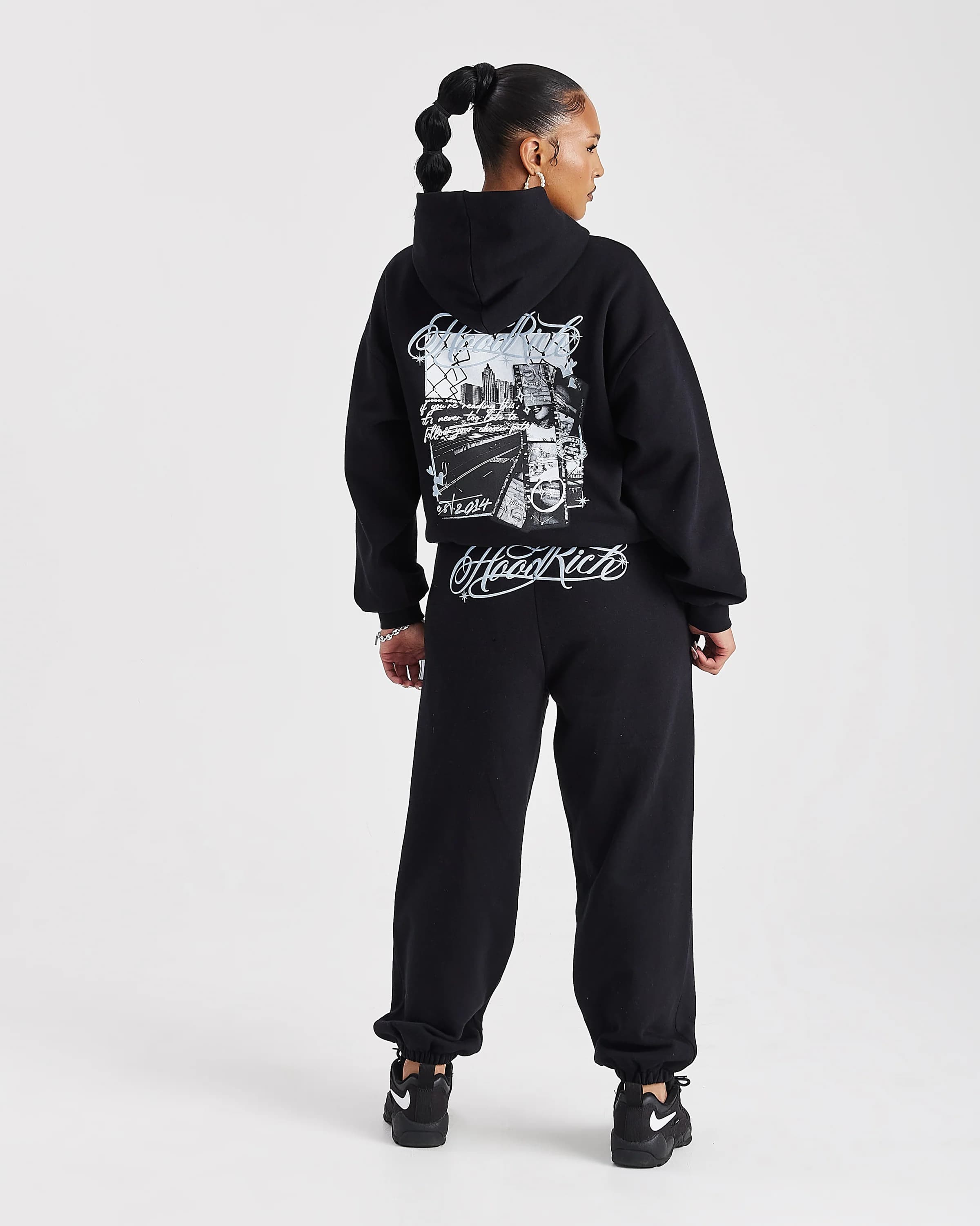 Vision Oversized Jogger - Black 5