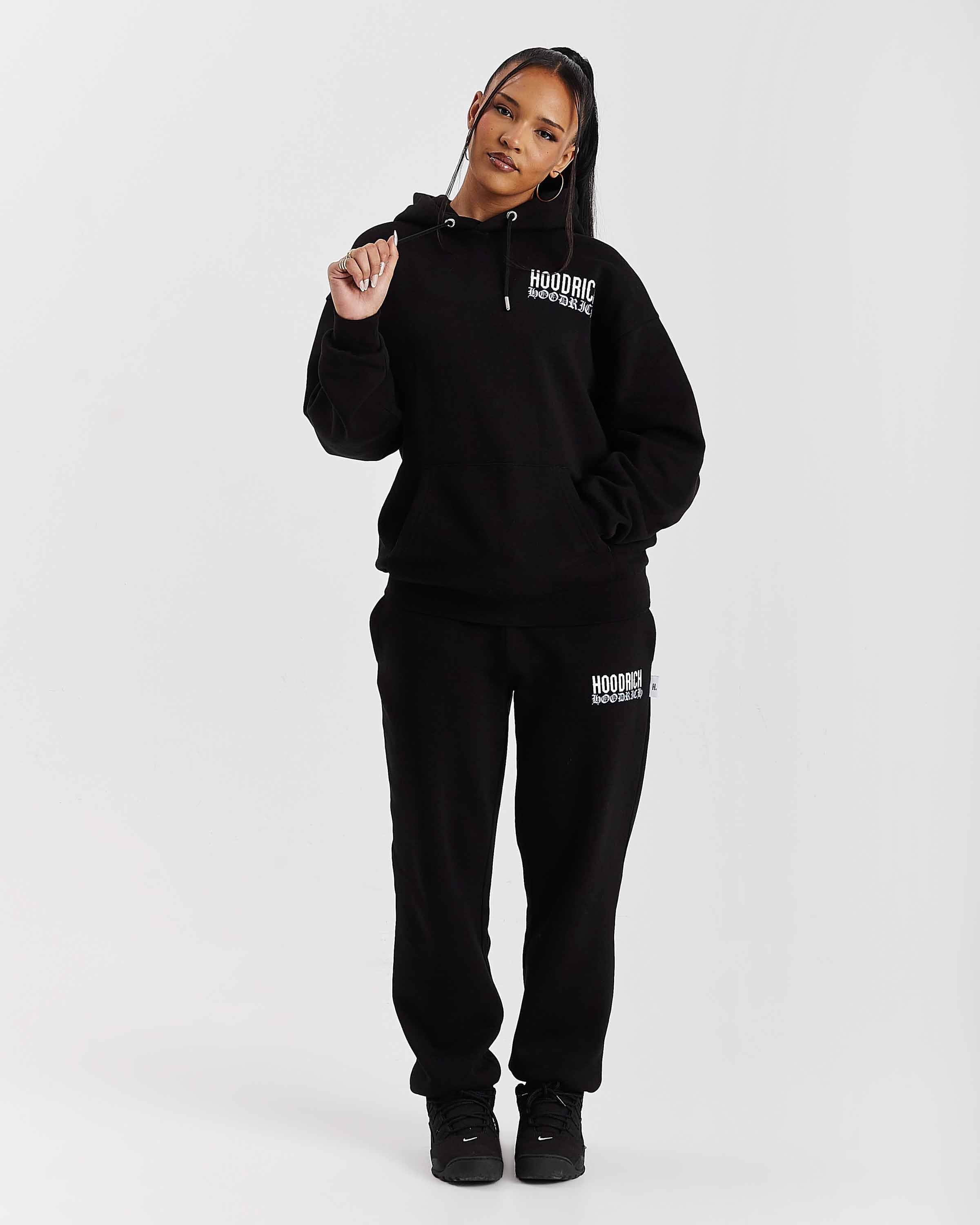 Flex Joggers - Black/White 2