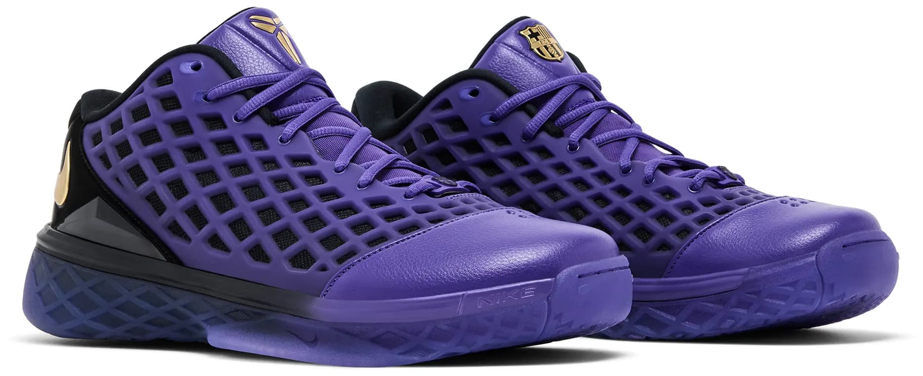 FC Barcelona x Nike Kobe 3 Low Protro 'Black Gold Metallic' 8