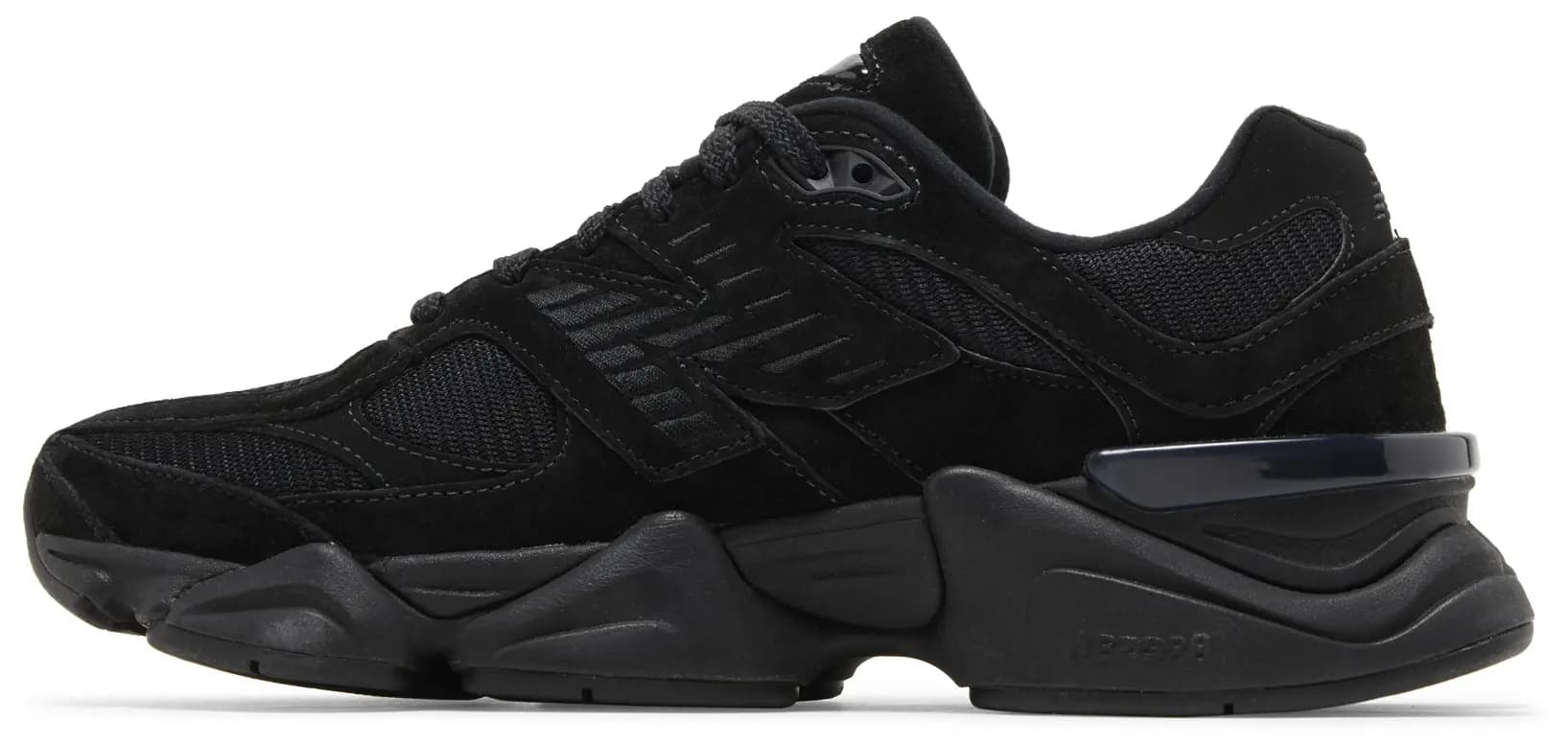 New Balance 9060 'Triple Black Suede' 3