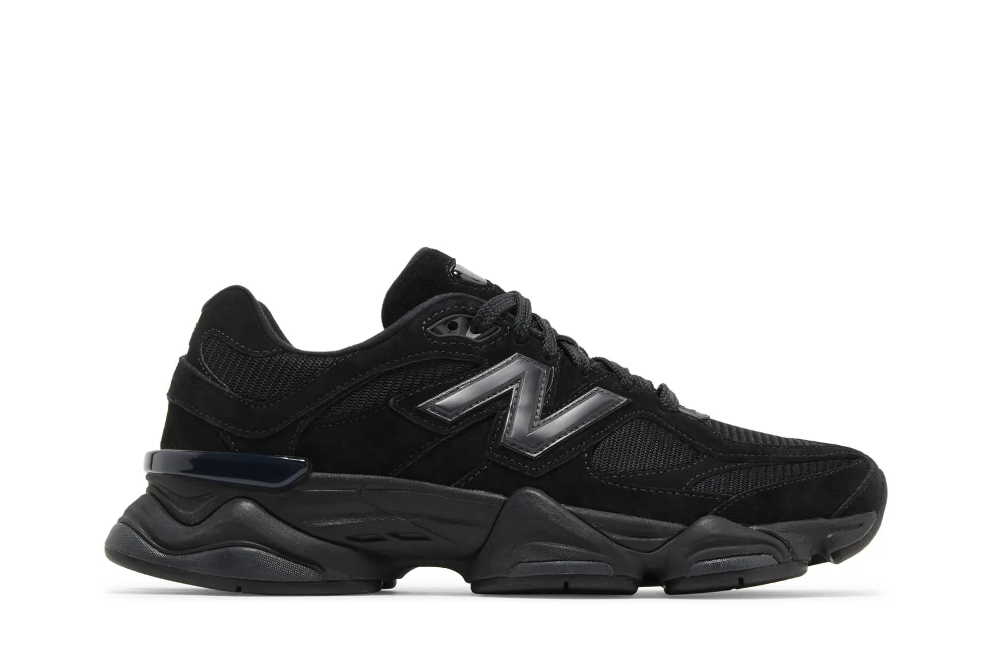 New Balance 9060 'Triple Black Suede' by New Balance
