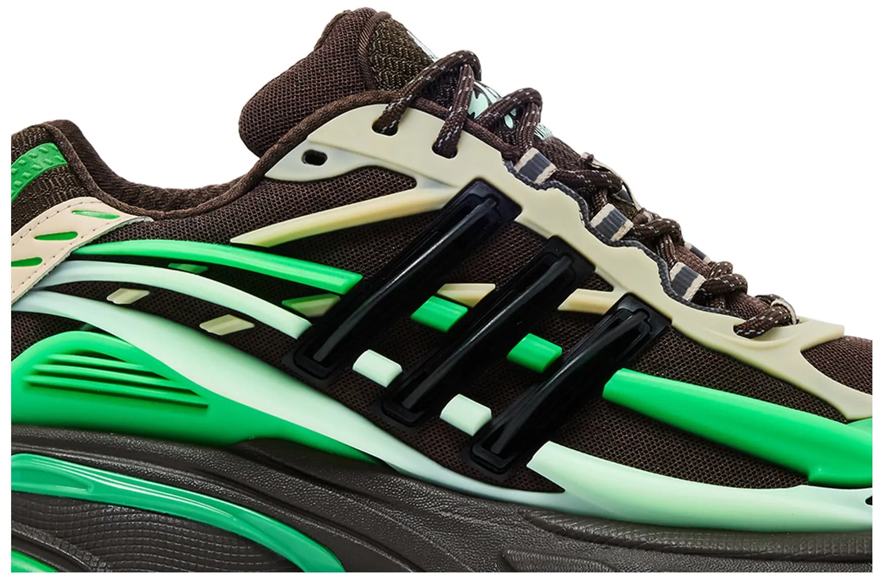 Pharrell x VIRGINIA x adidas Adistar Jellyfish 'Brown Green' by Adidas